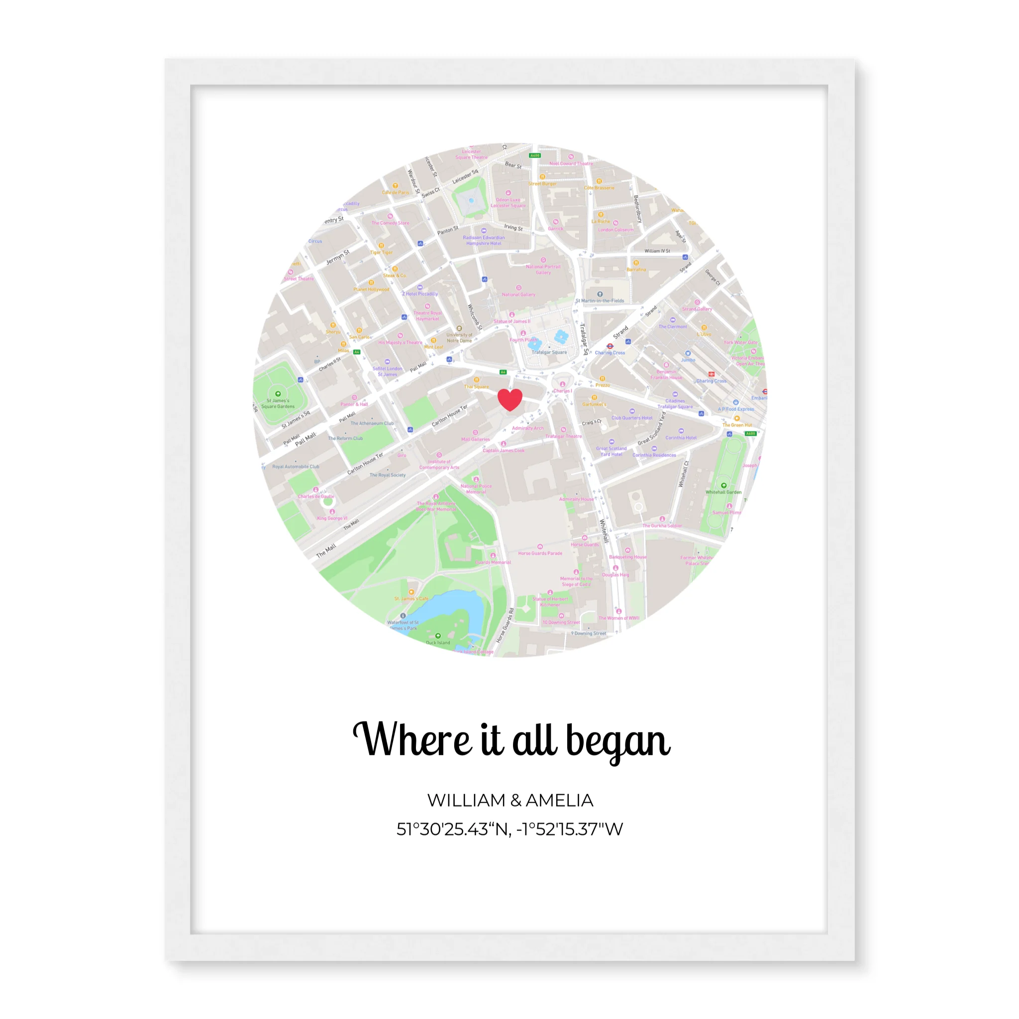 Where It All Began - Customized Poster