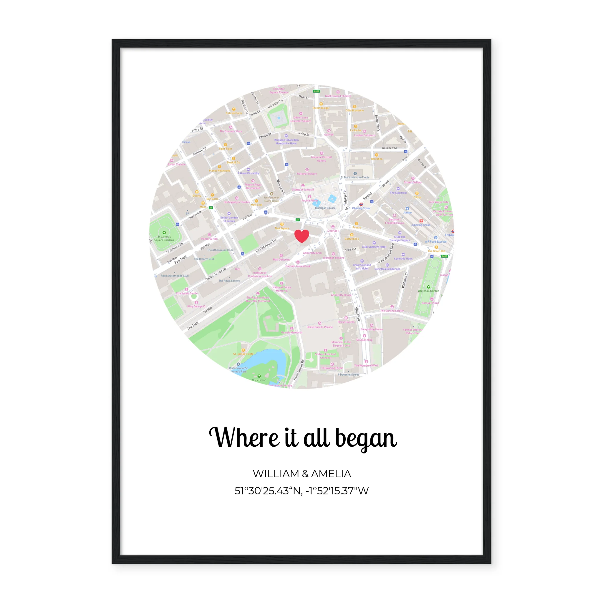 Where It All Began - Customized Poster