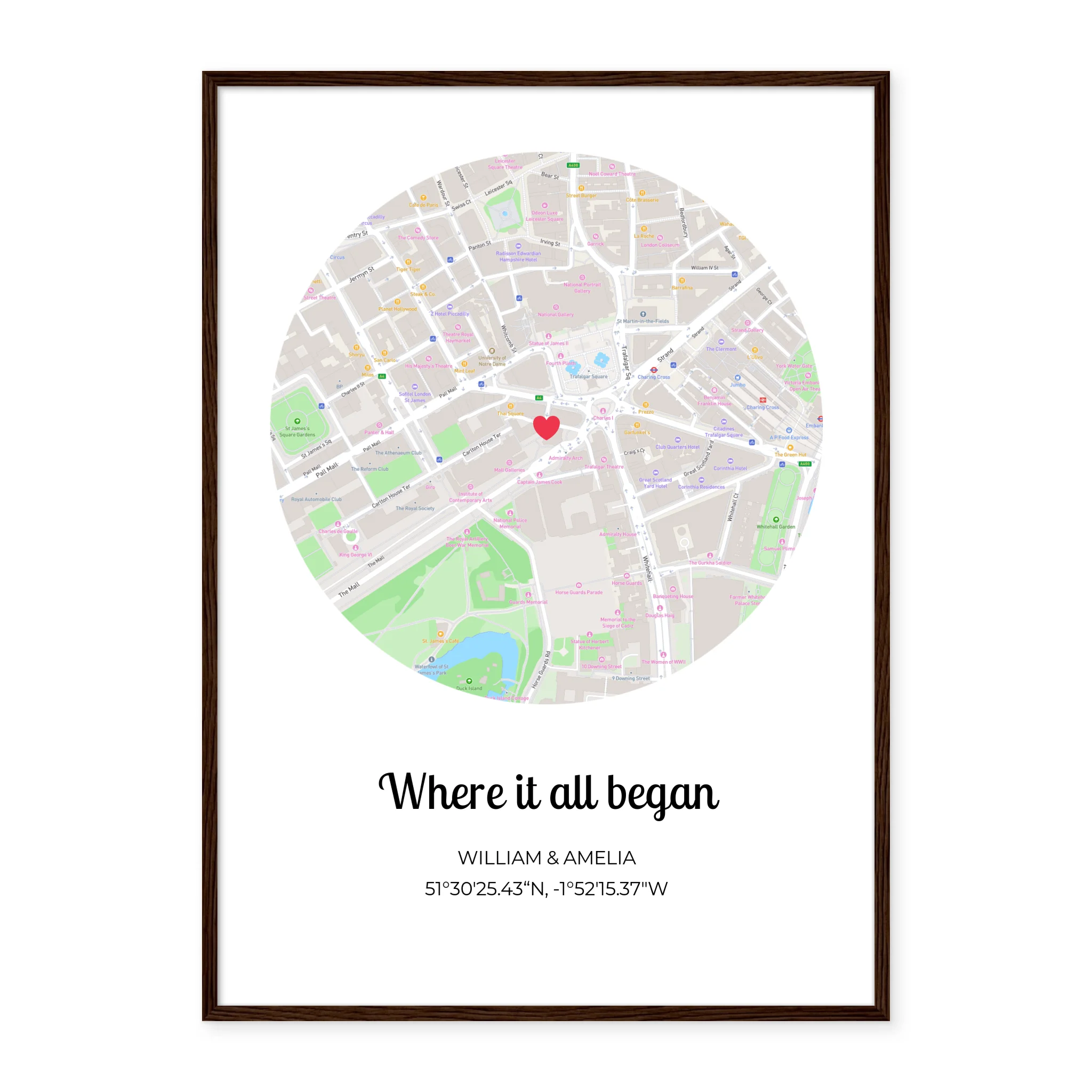 Where It All Began - Customized Poster