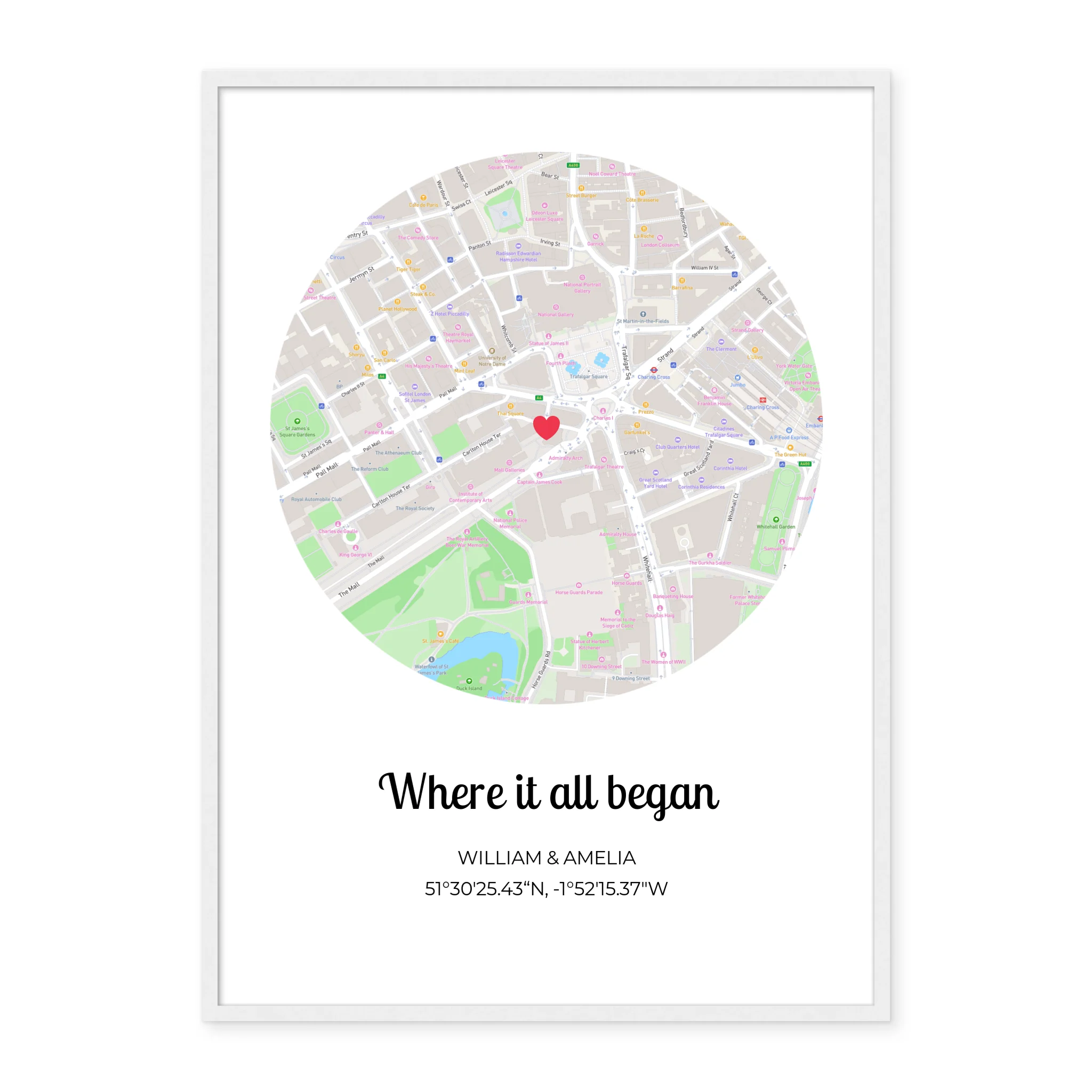 Where It All Began - Customized Poster