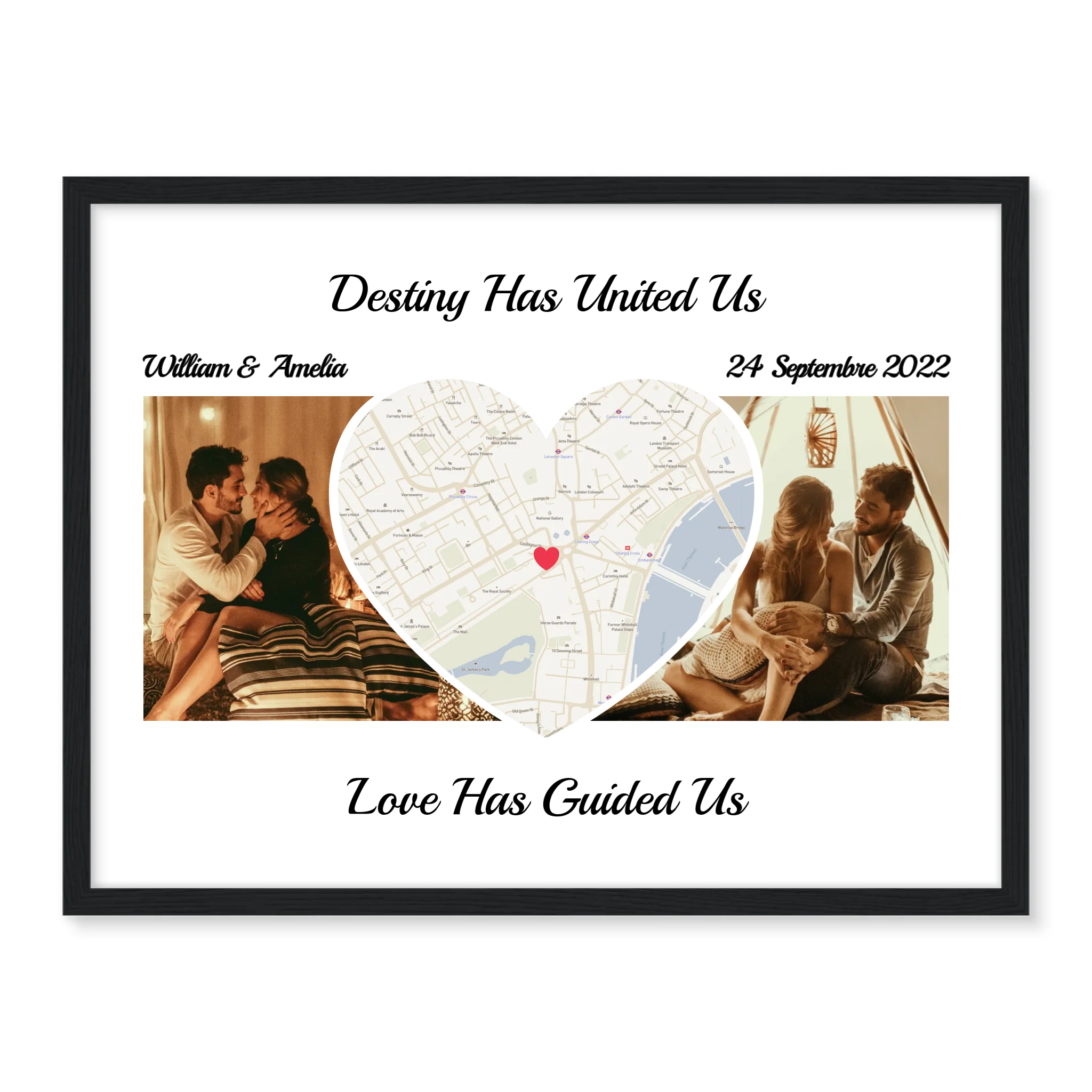 Destiny Has United Us - Personalized Poster