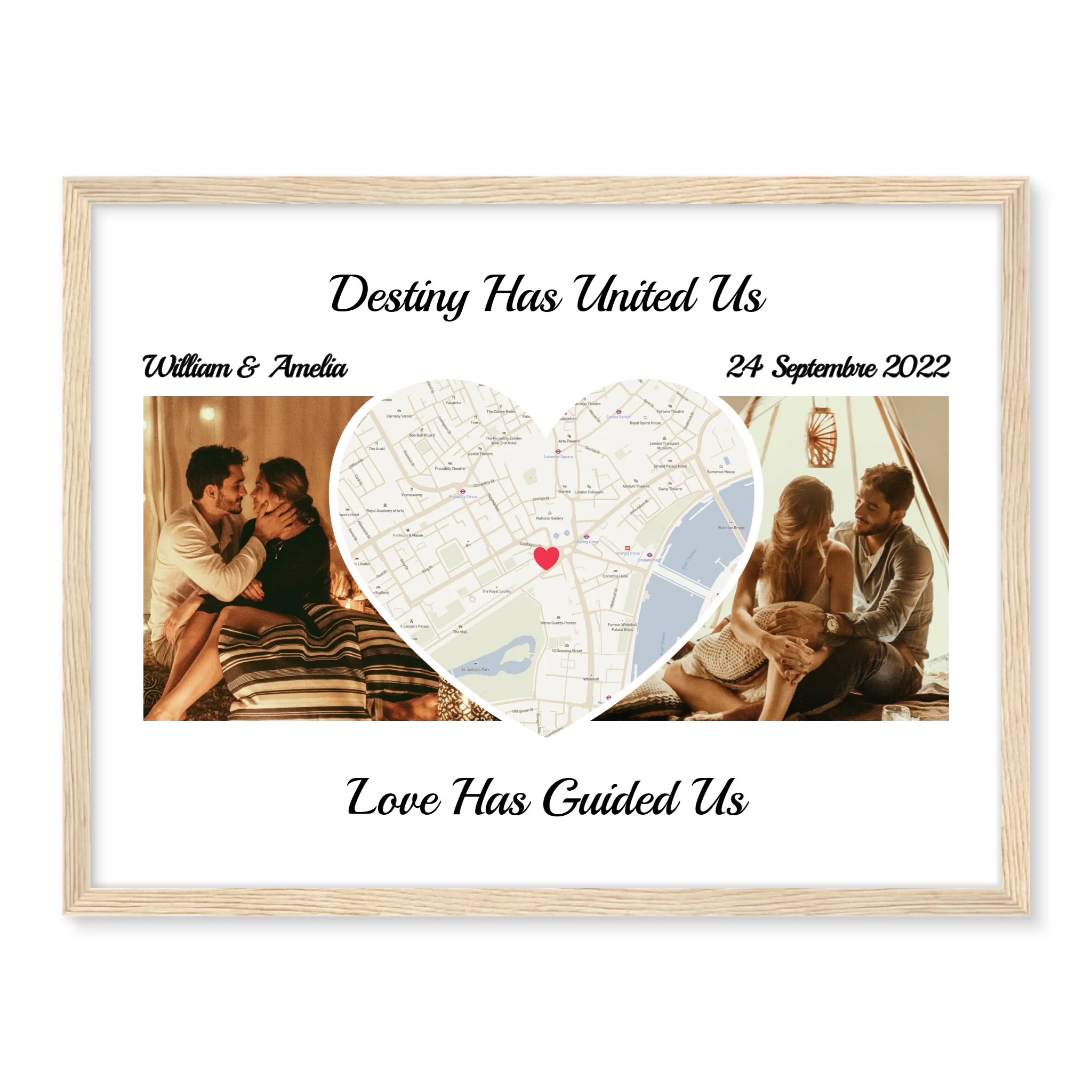 Destiny Has United Us - Personalized Poster