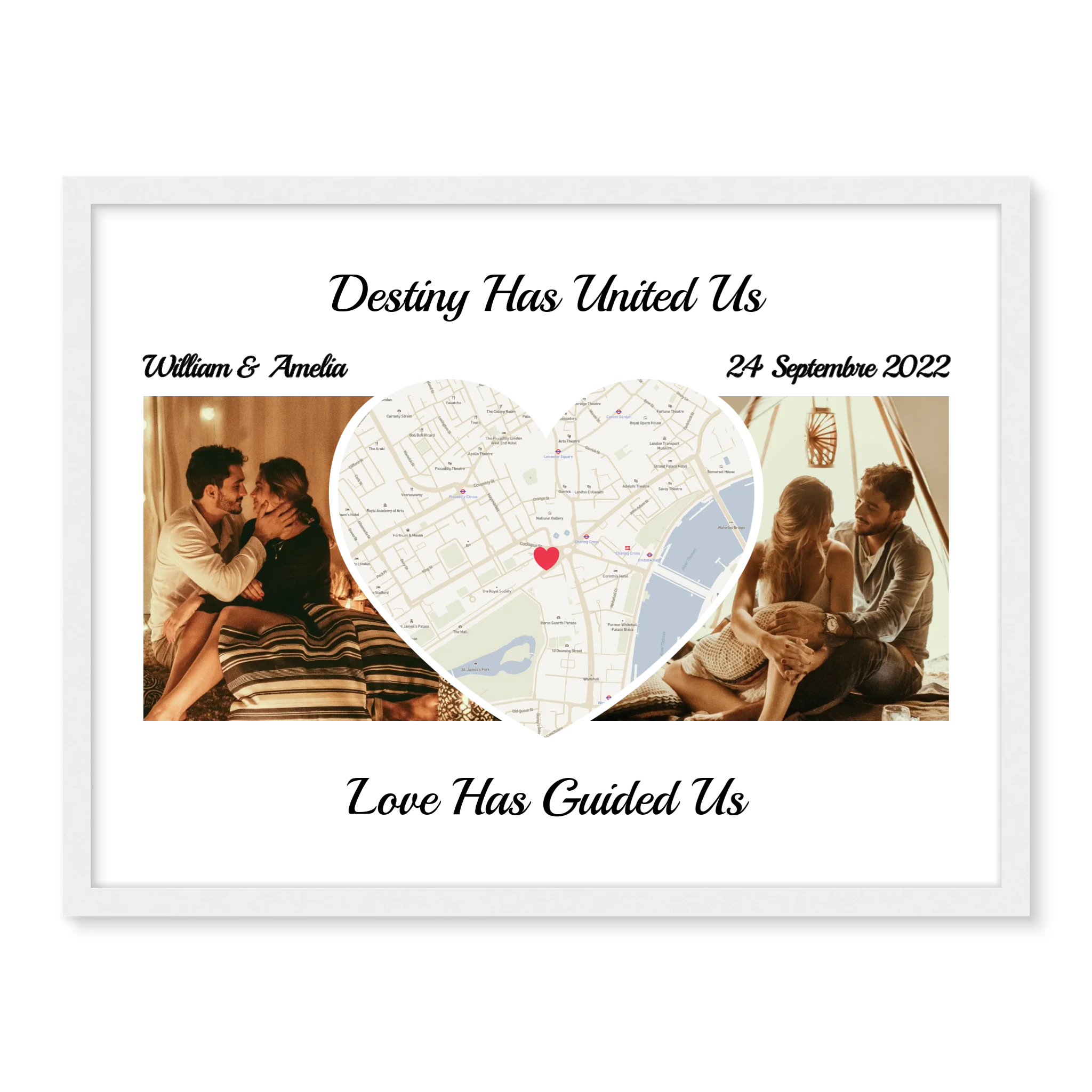 Destiny Has United Us - Personalized Poster