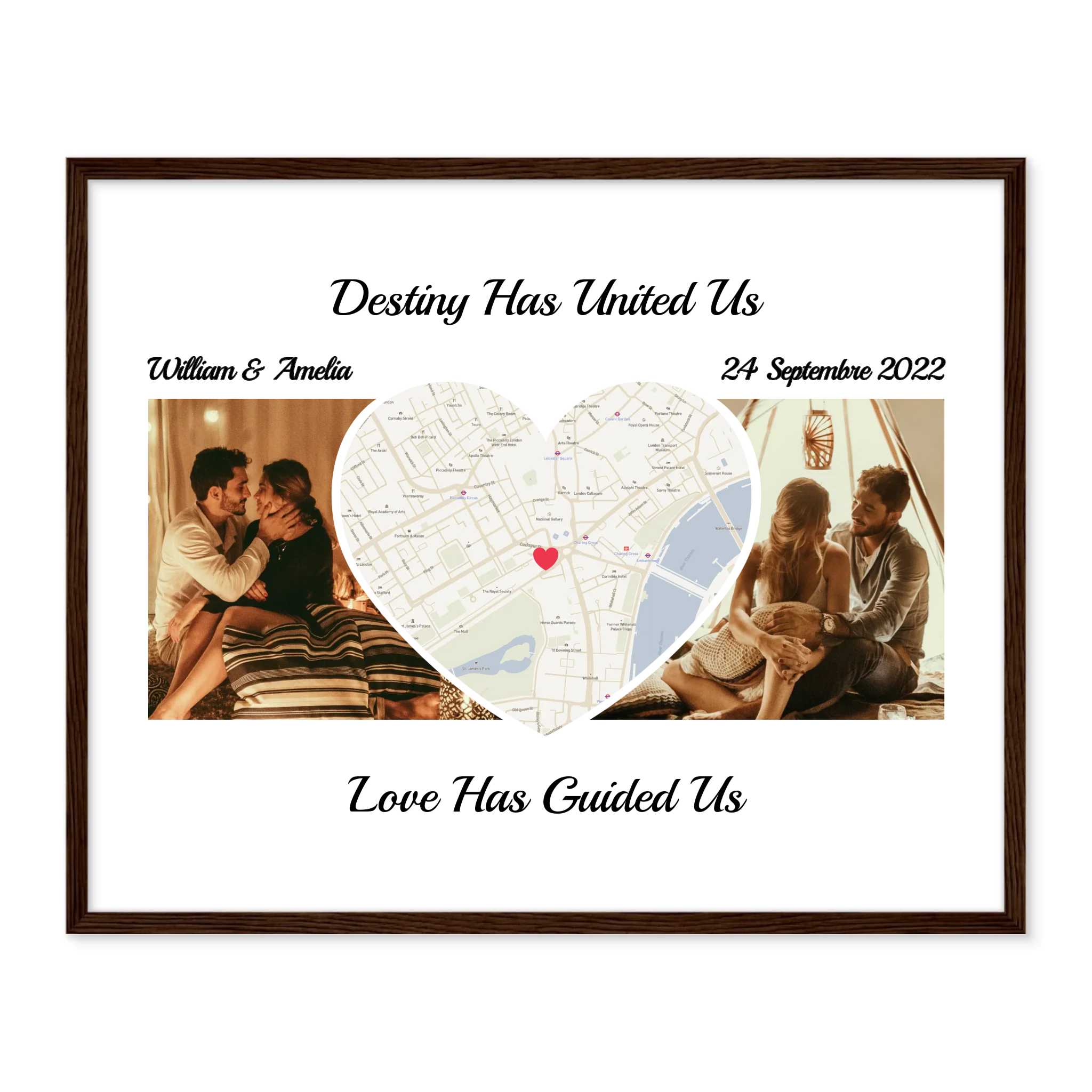 Destiny Has United Us - Personalized Poster