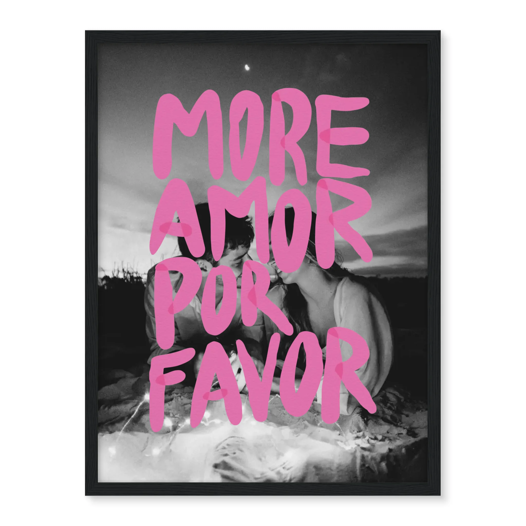 More Love by Favor - Personalized Poster