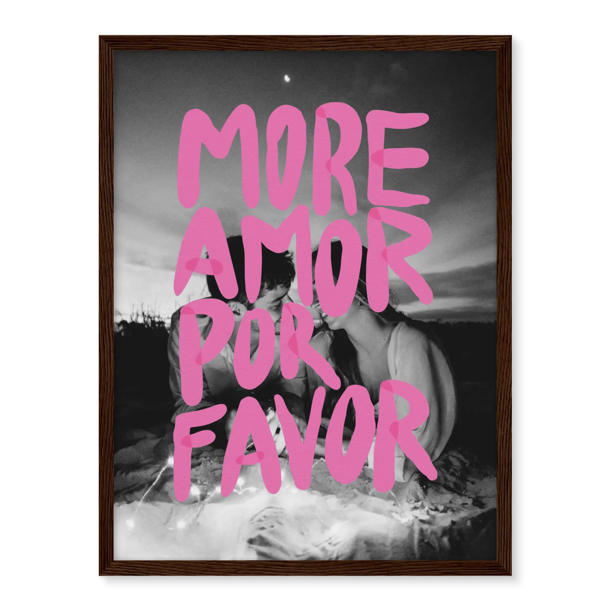 More Love by Favor - Personalized Poster