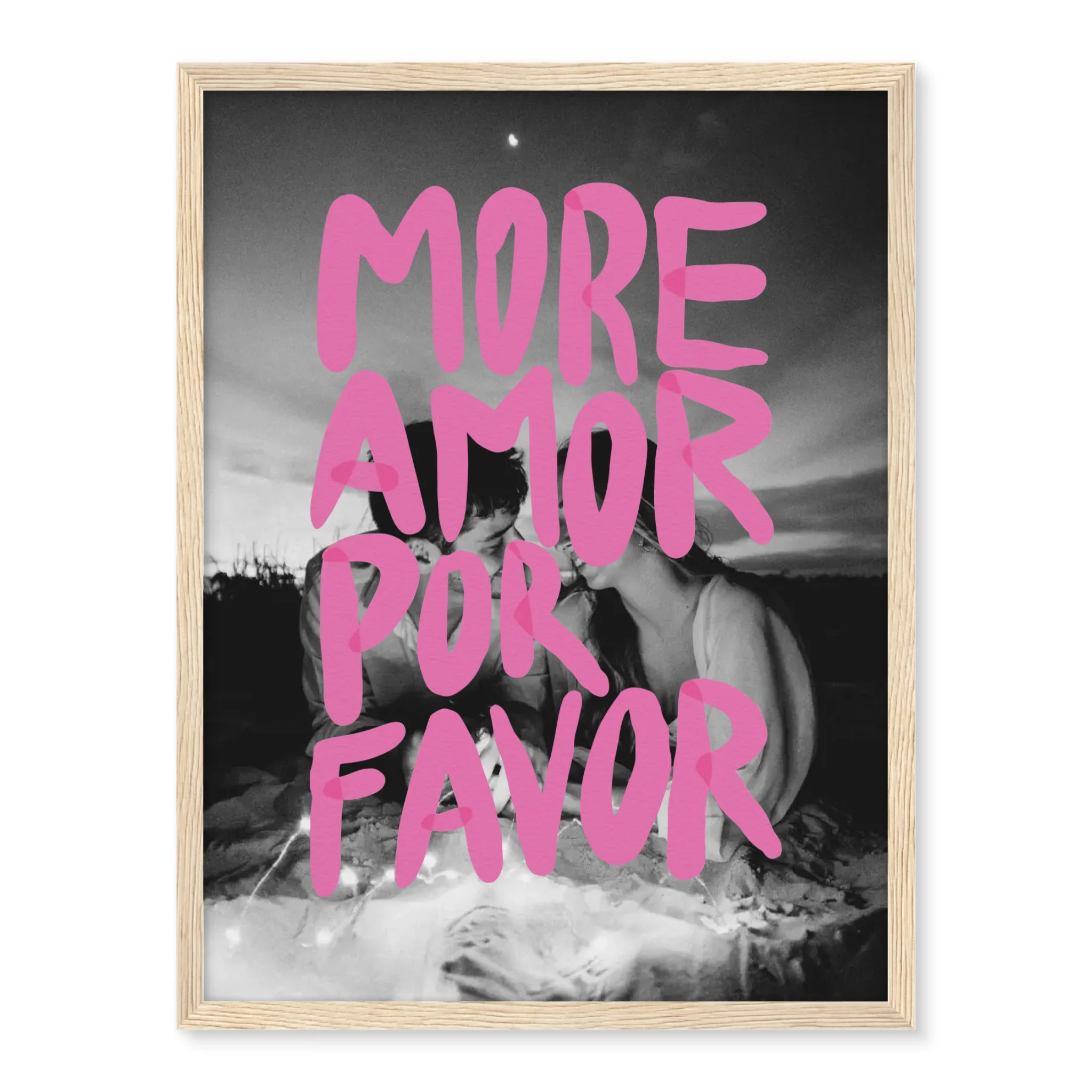 More Love by Favor - Personalized Poster