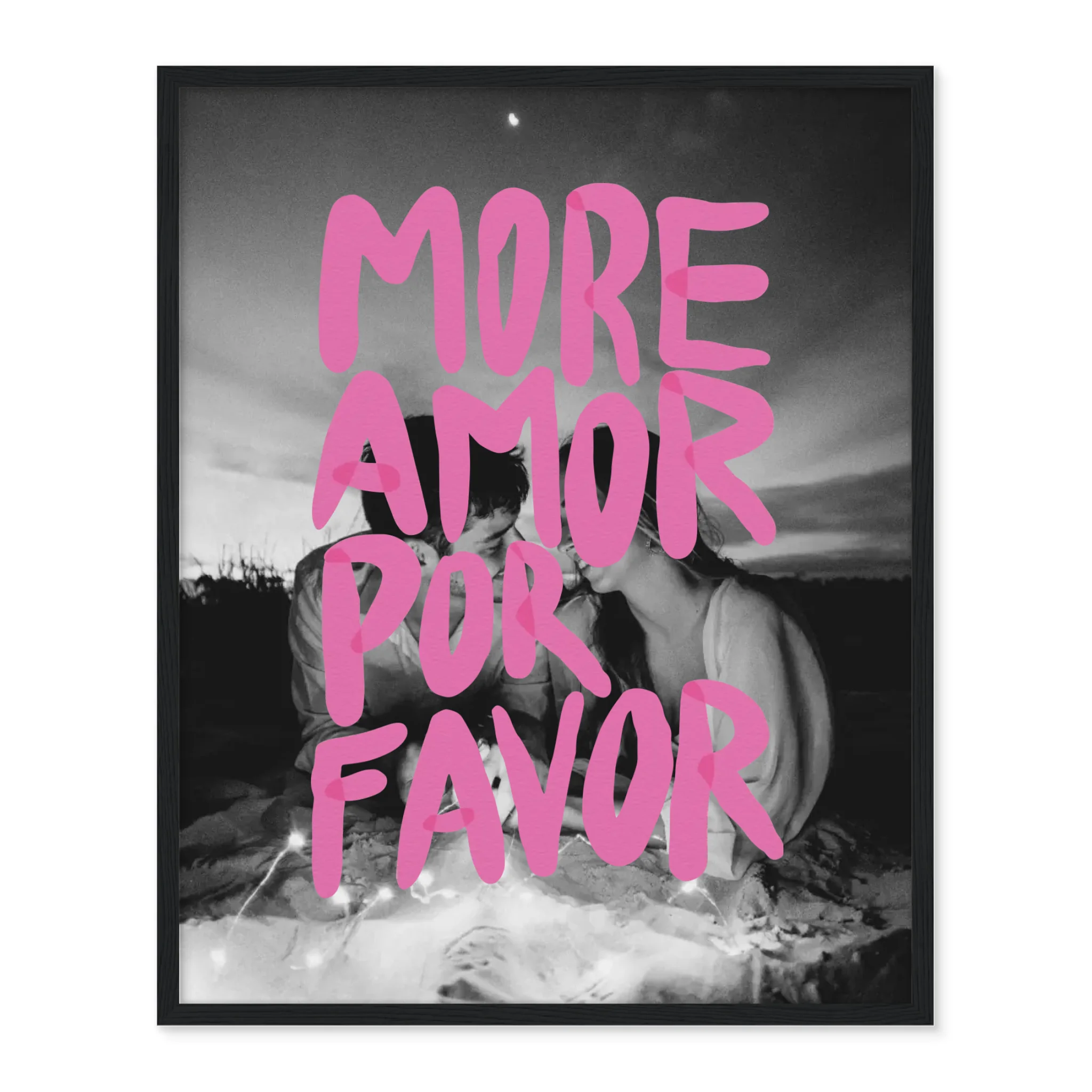 More Love by Favor - Personalized Poster