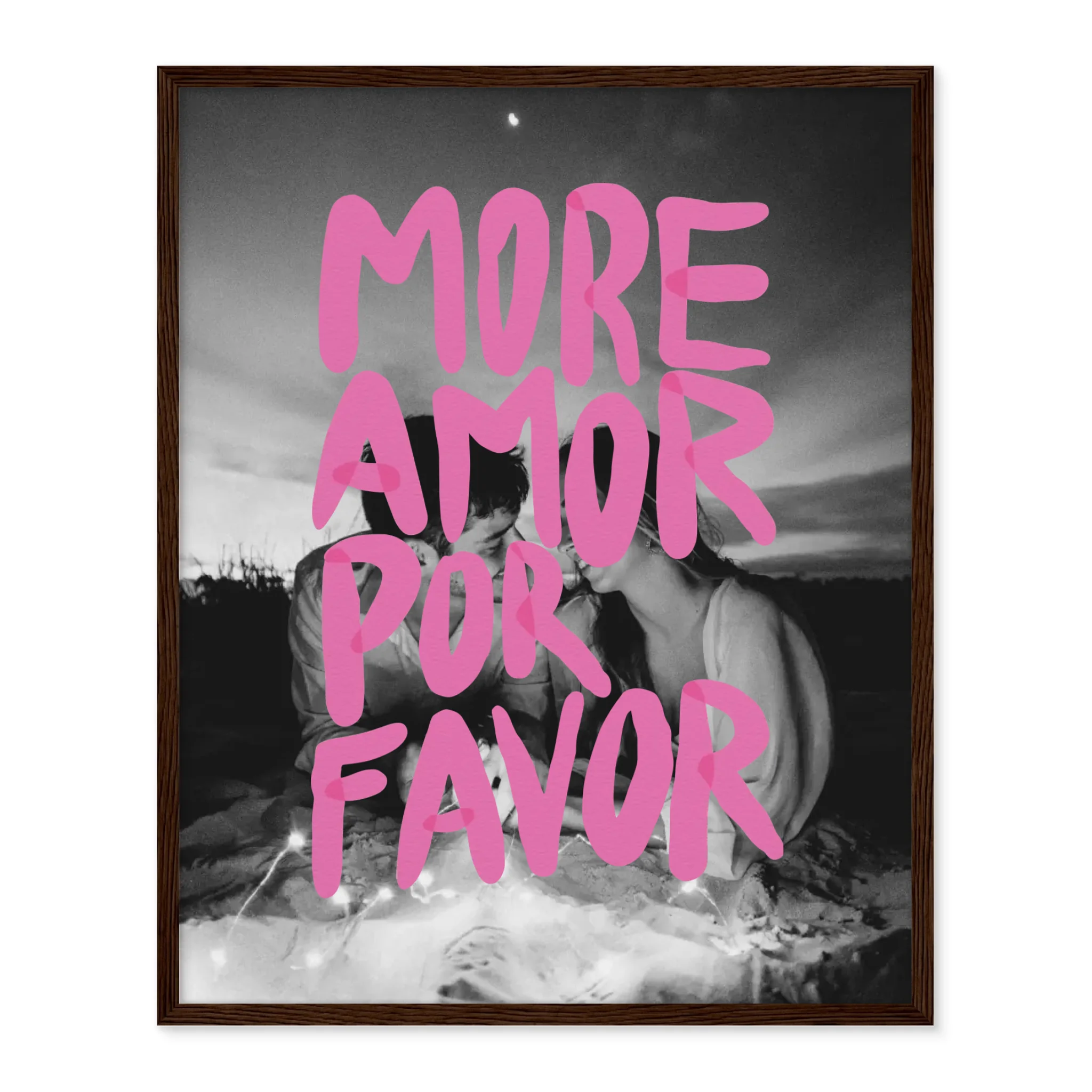 More Love by Favor - Personalized Poster