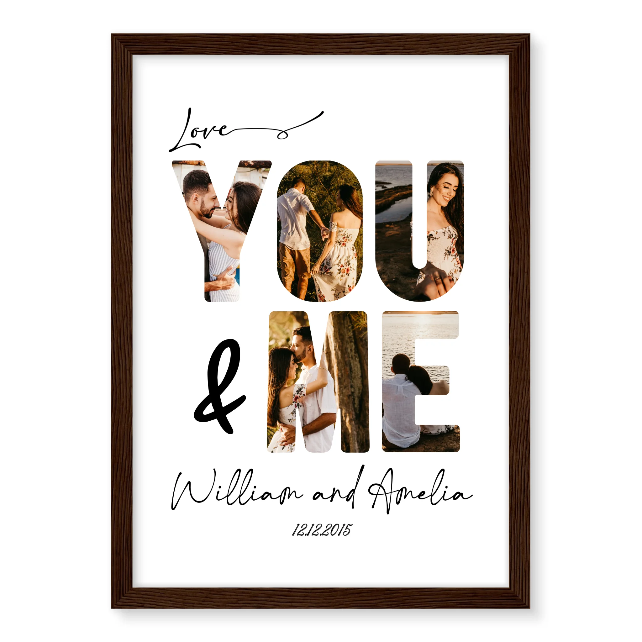 You & Me - Personalized Poster