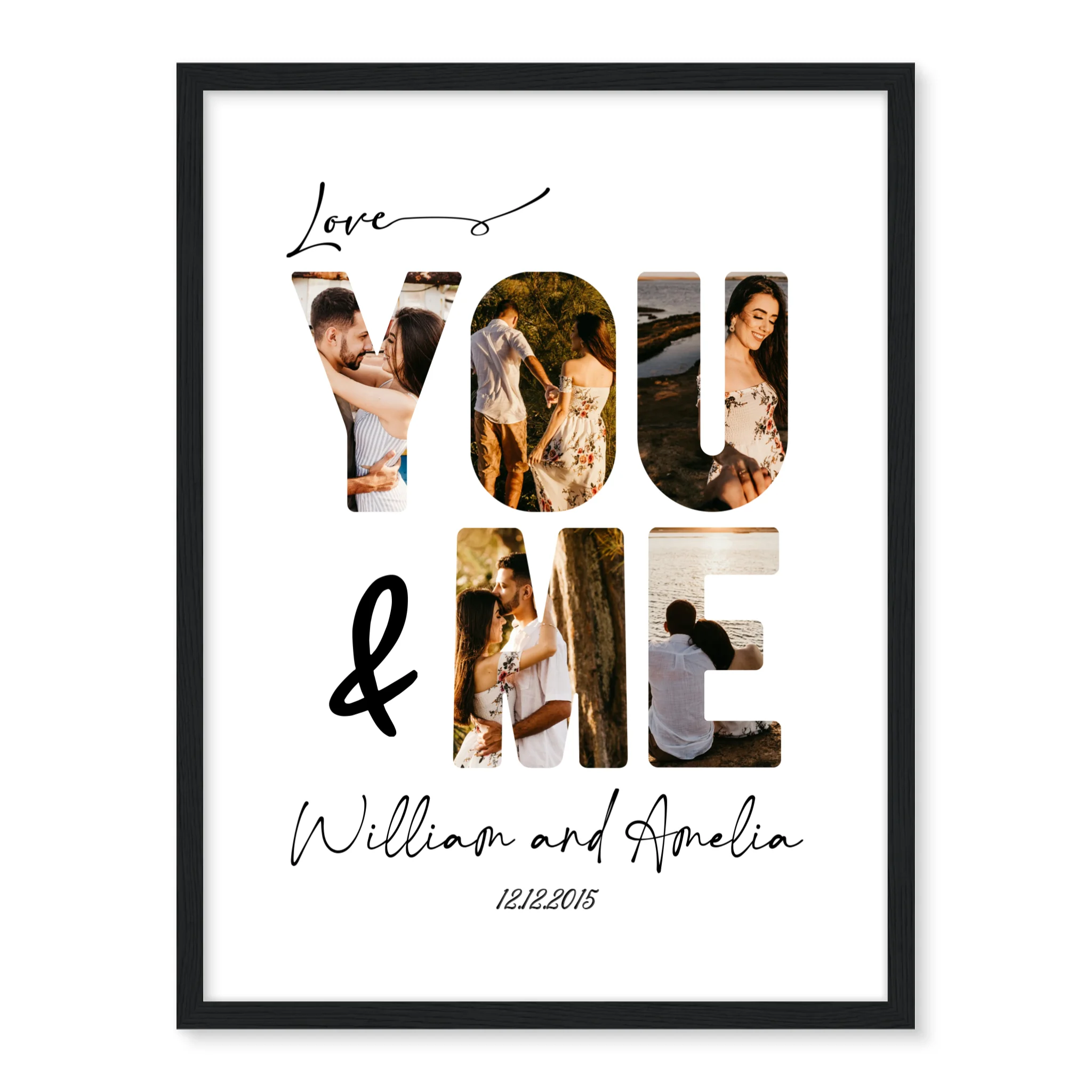 You & Me - Personalized Poster