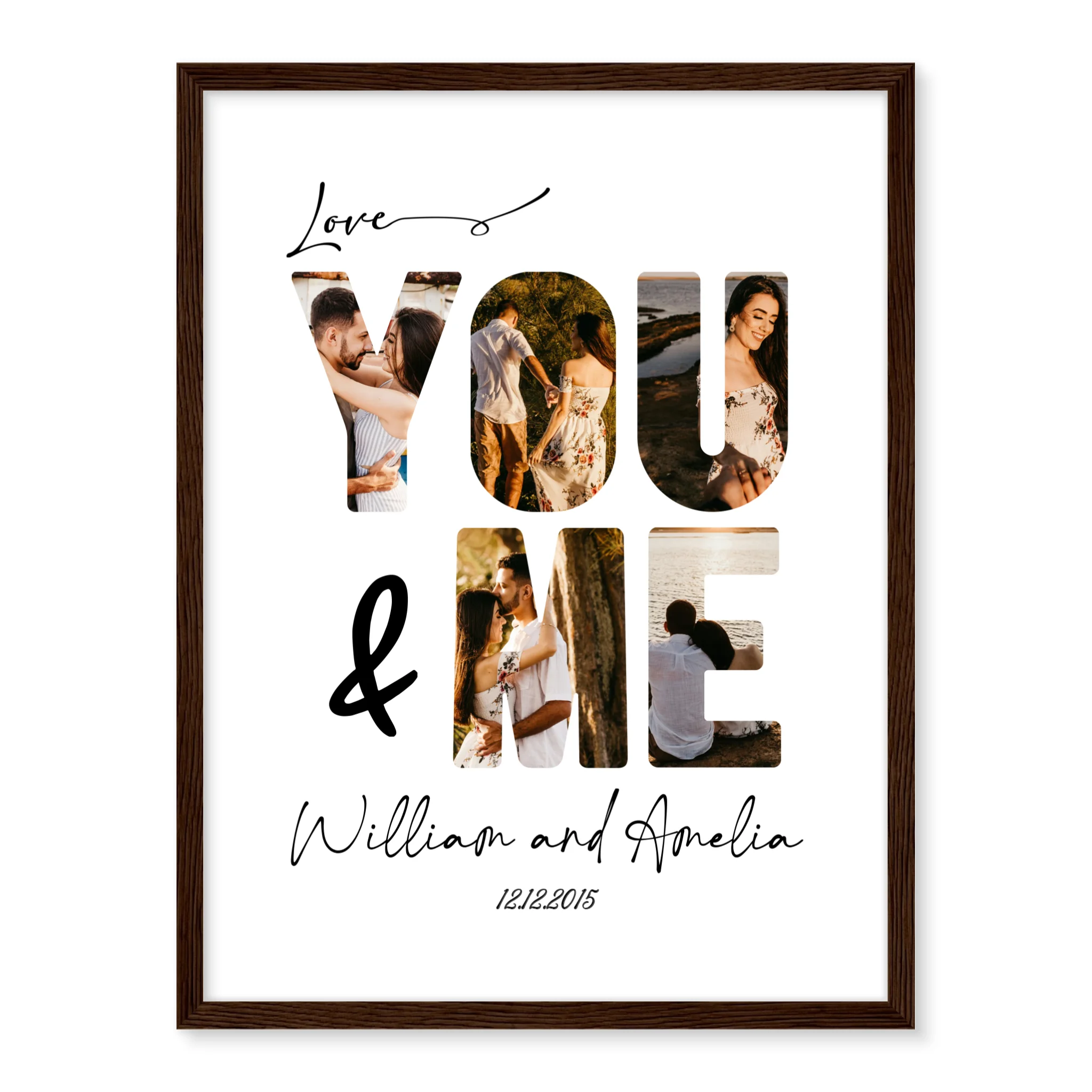 You & Me - Personalized Poster