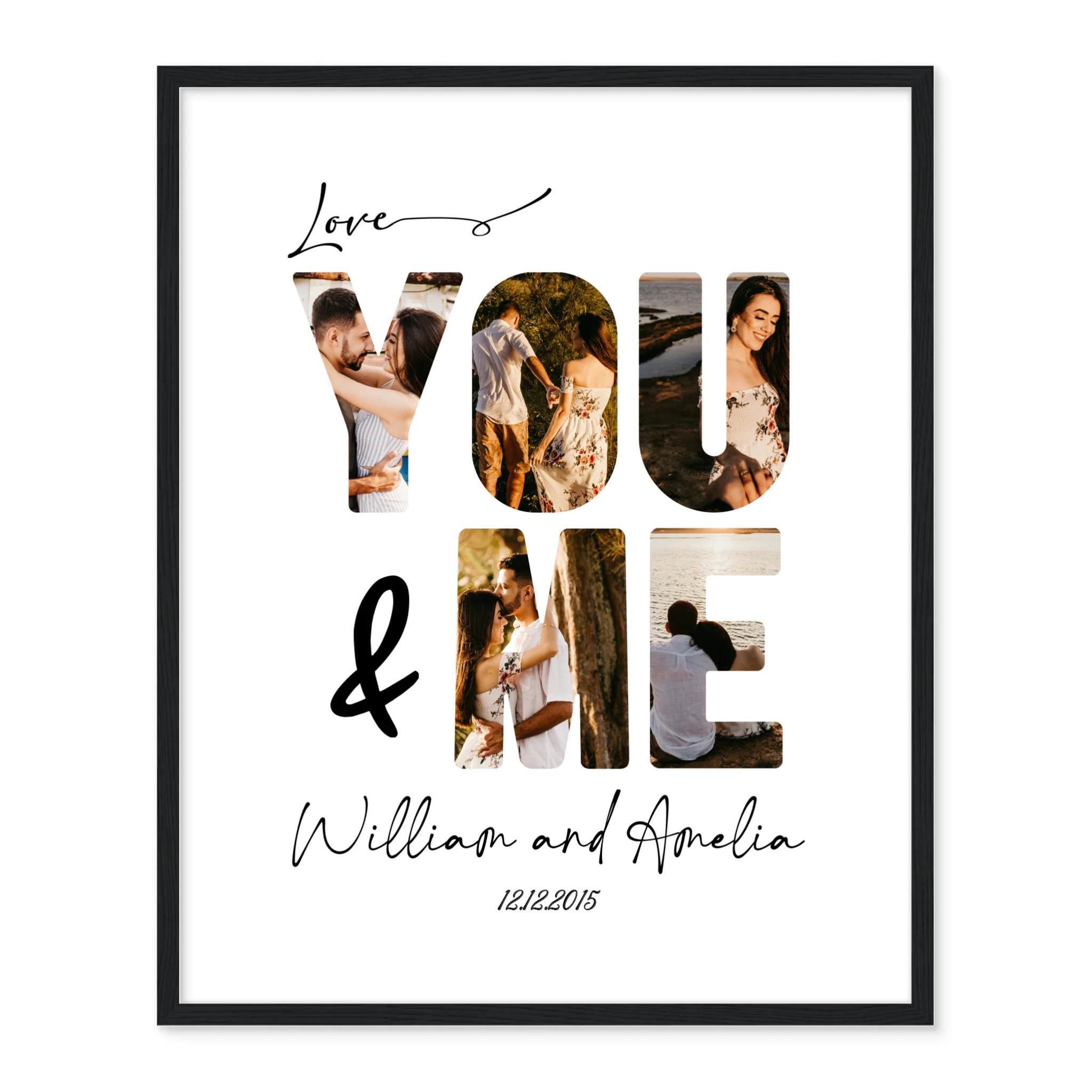 You & Me - Personalized Poster