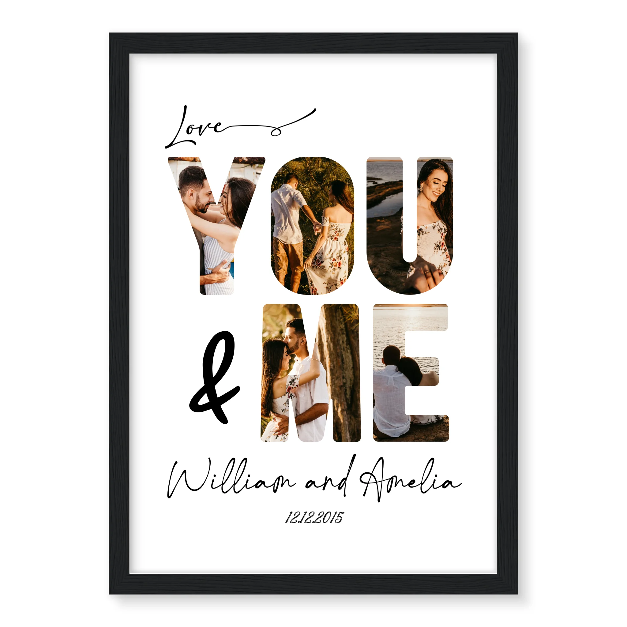 You & Me - Personalized Poster