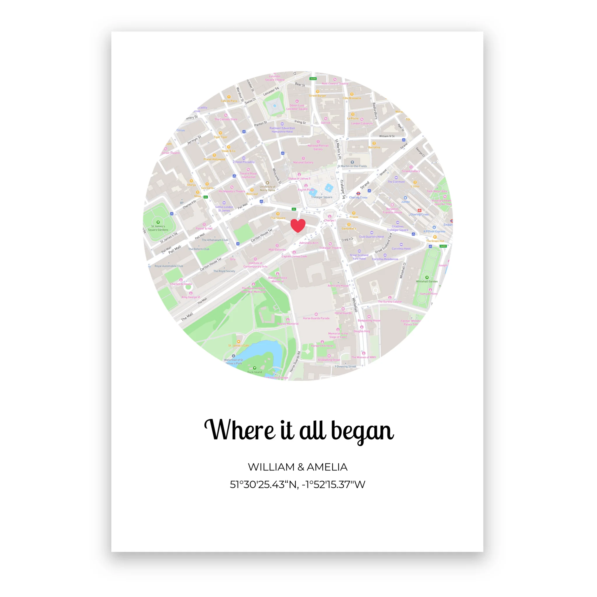 Where It All Began - Customized Poster