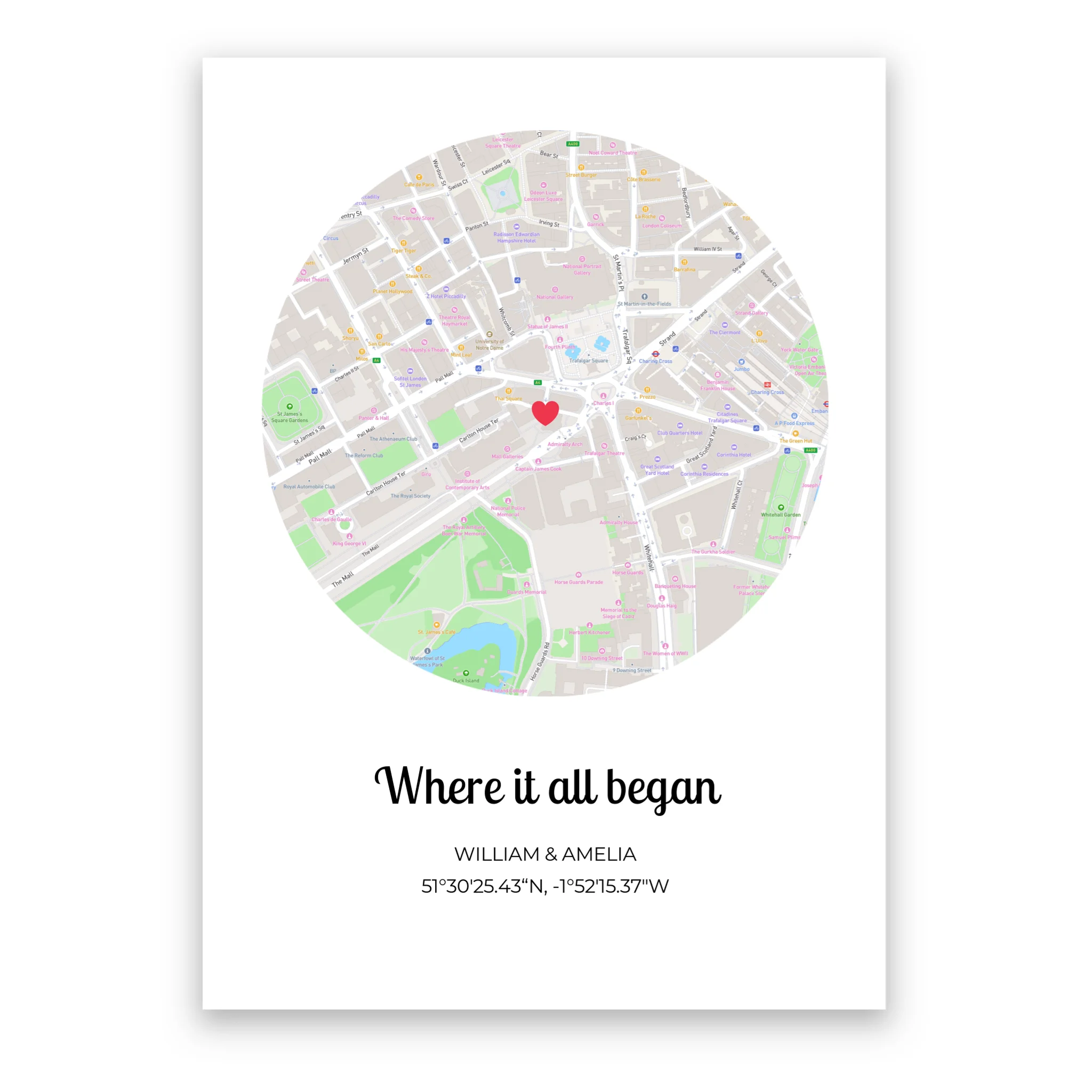 Where It All Began - Customized Poster