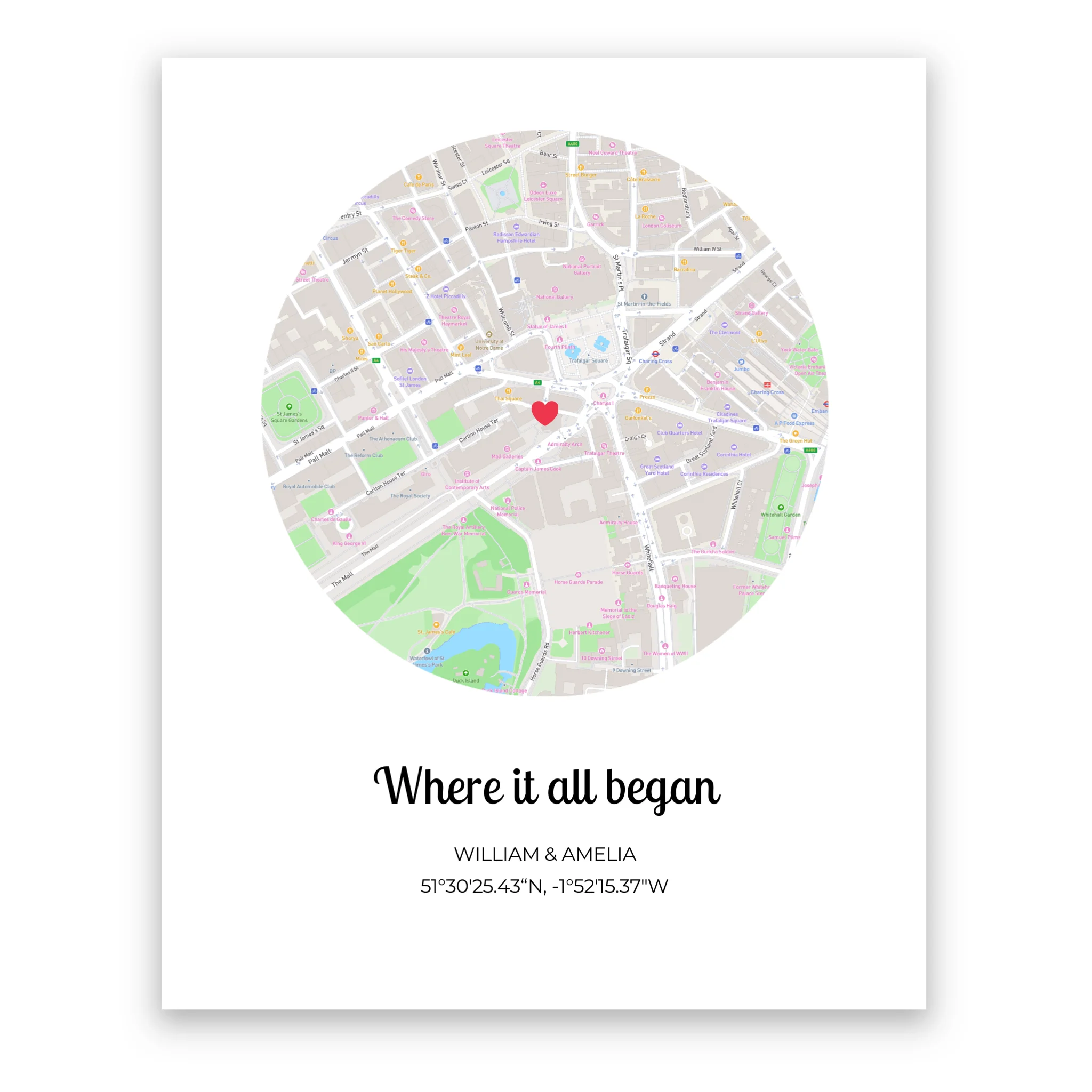 Where It All Began - Customized Poster