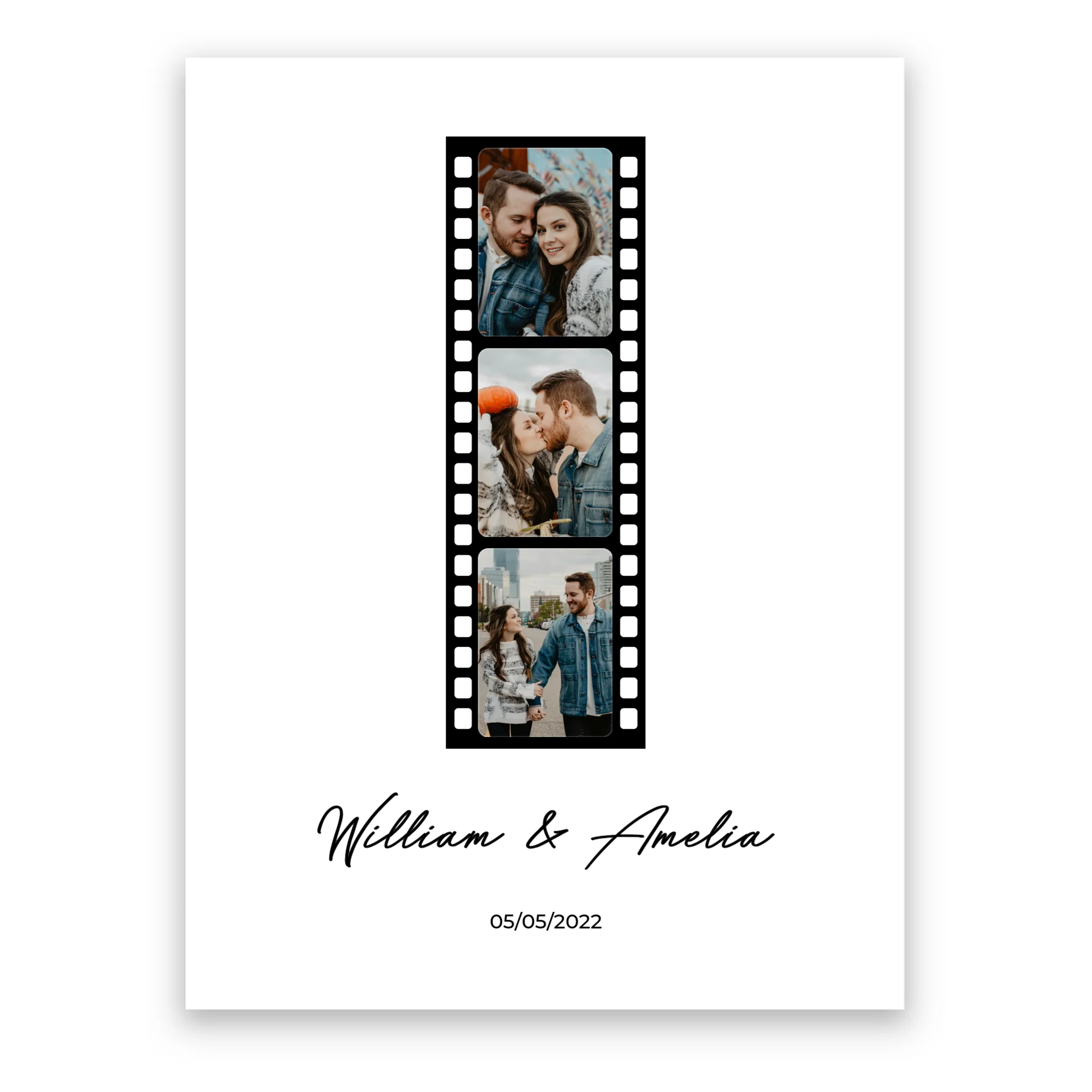 Photo Film - Personalized Poster