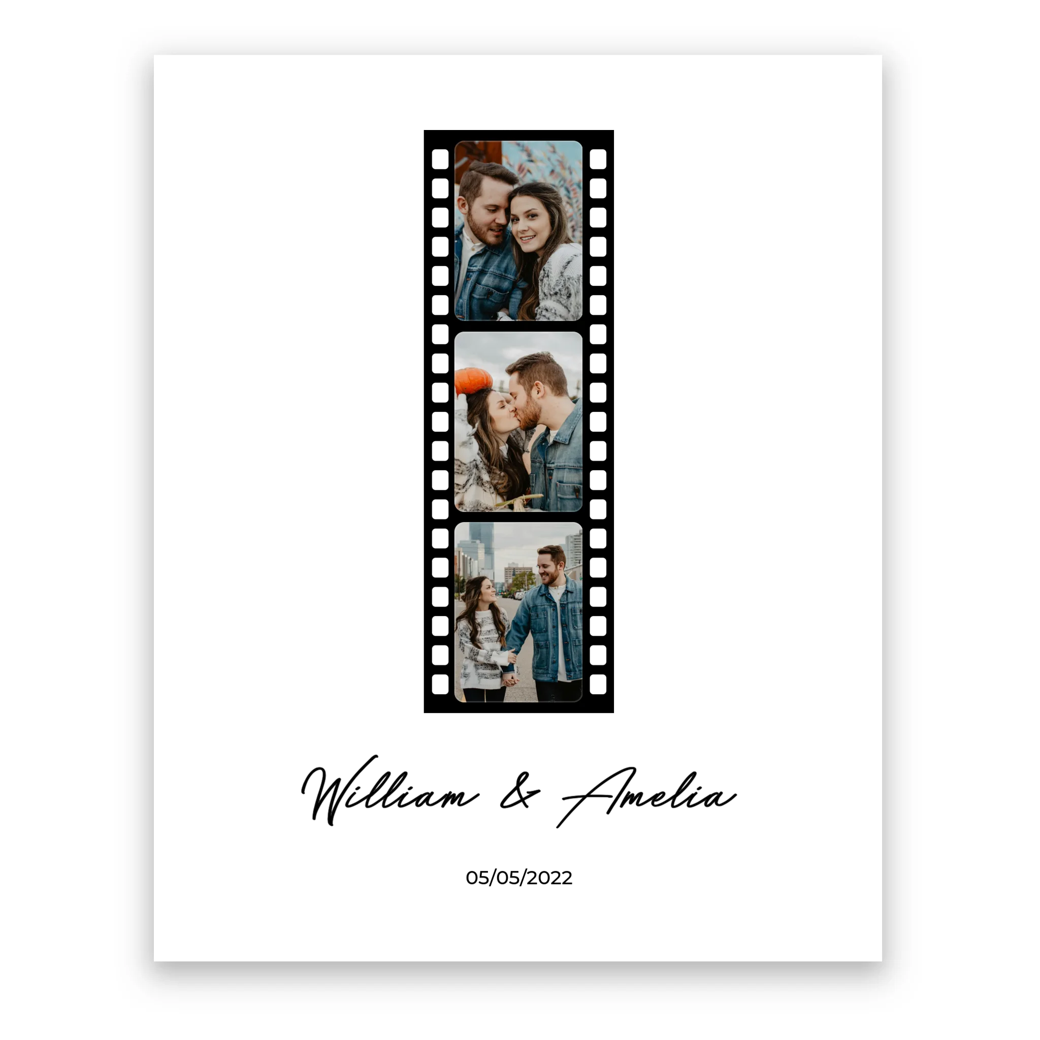 Photo Film - Personalized Poster