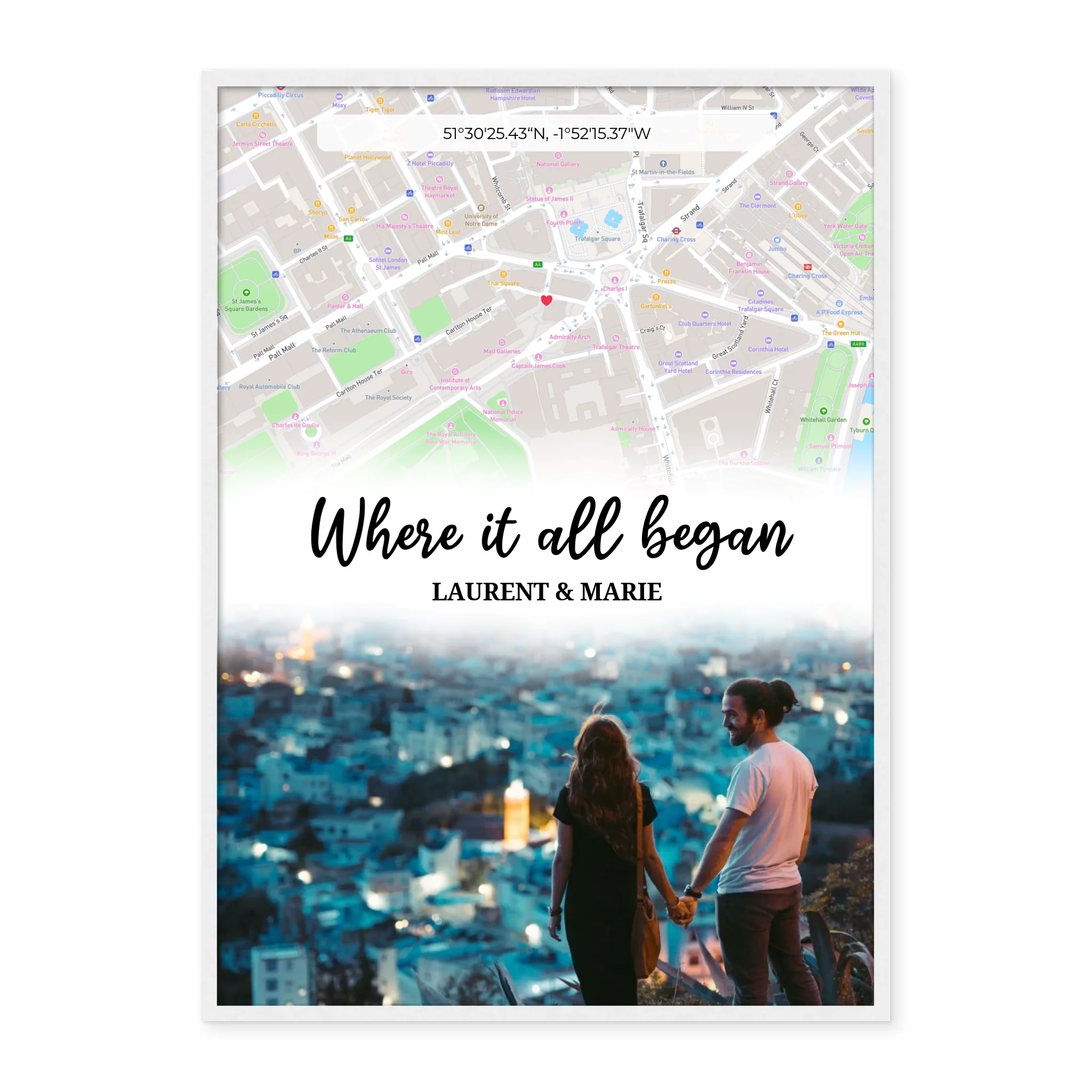 Where It All Began - Map and photo
