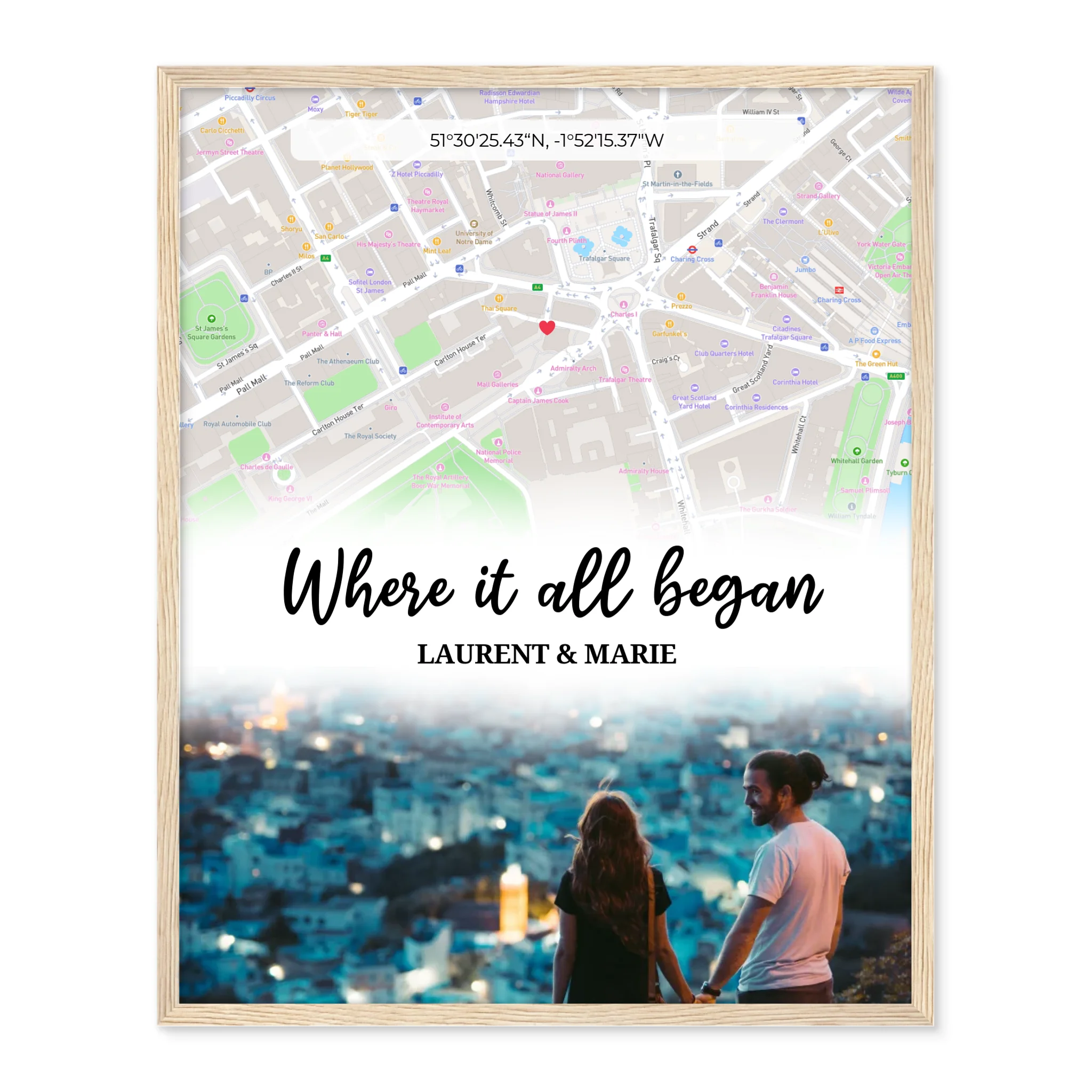 Where It All Began - Map and photo