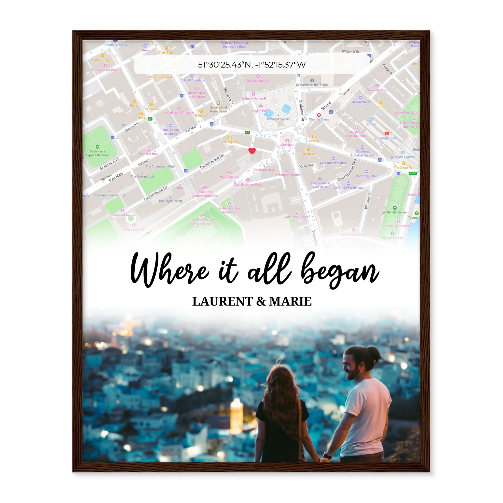 Where It All Began - Map and photo