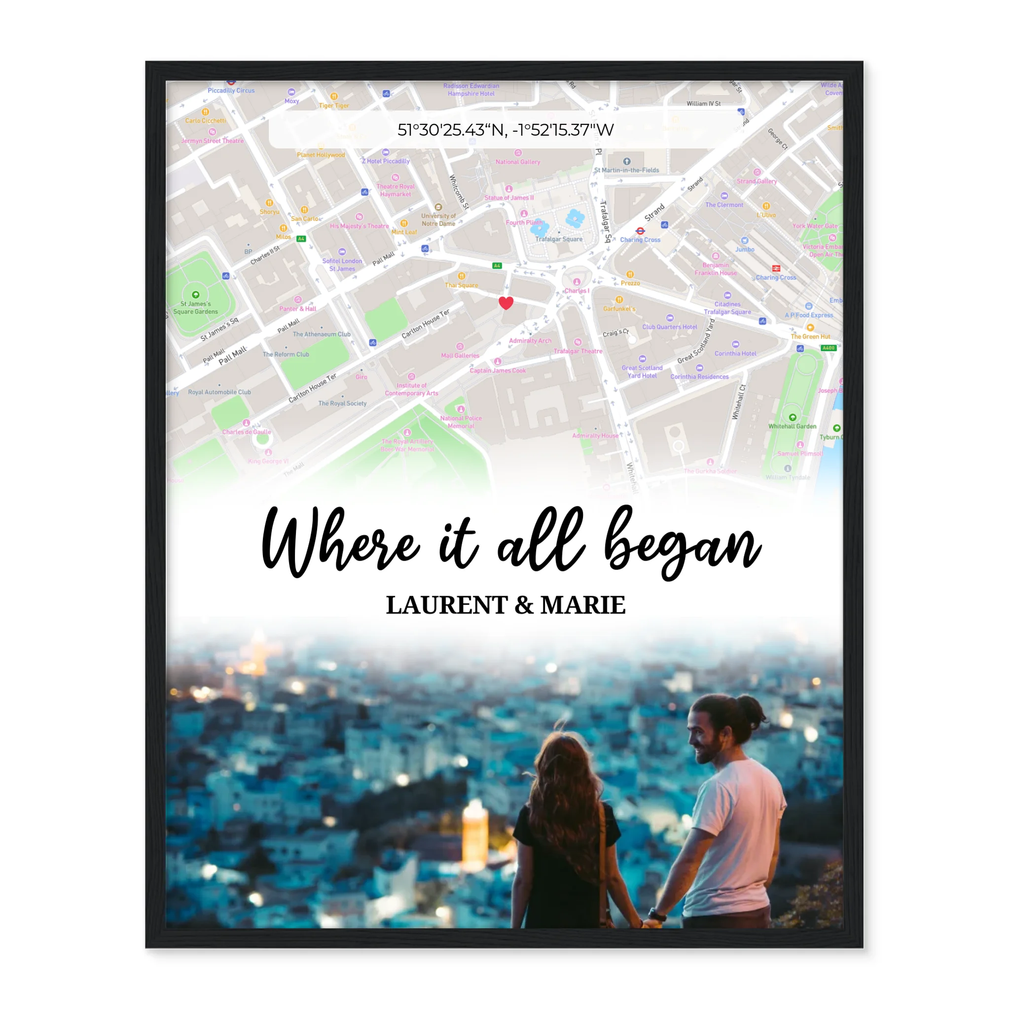 Where It All Began - Map and photo