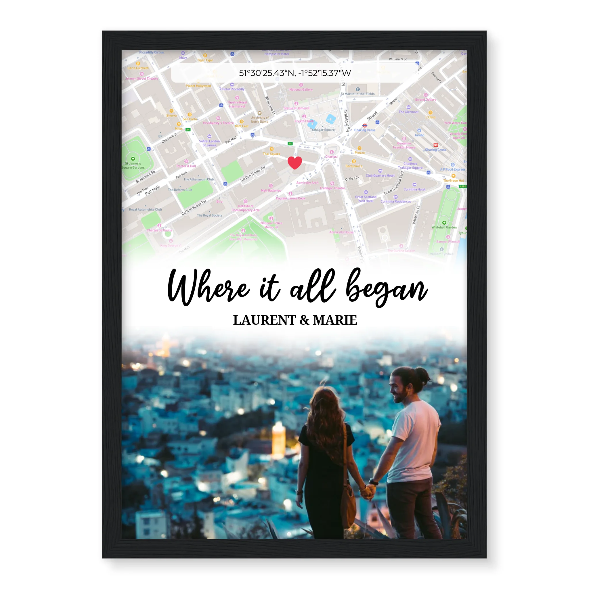 Where It All Began - Map and photo