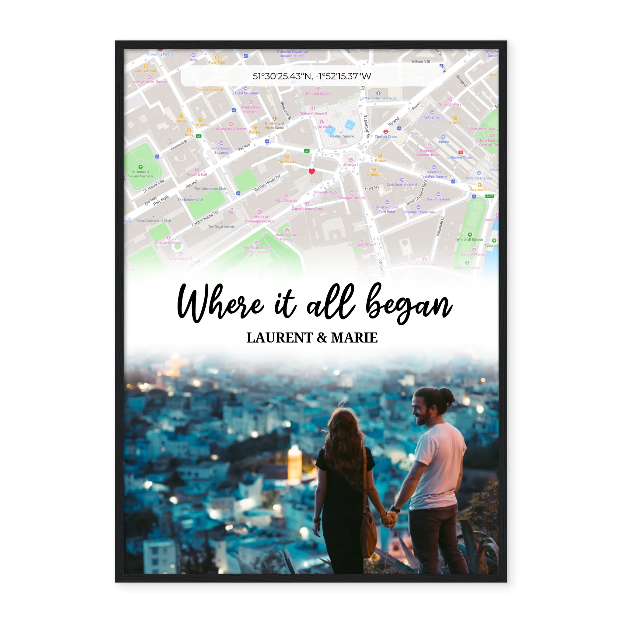 Where It All Began - Map and photo