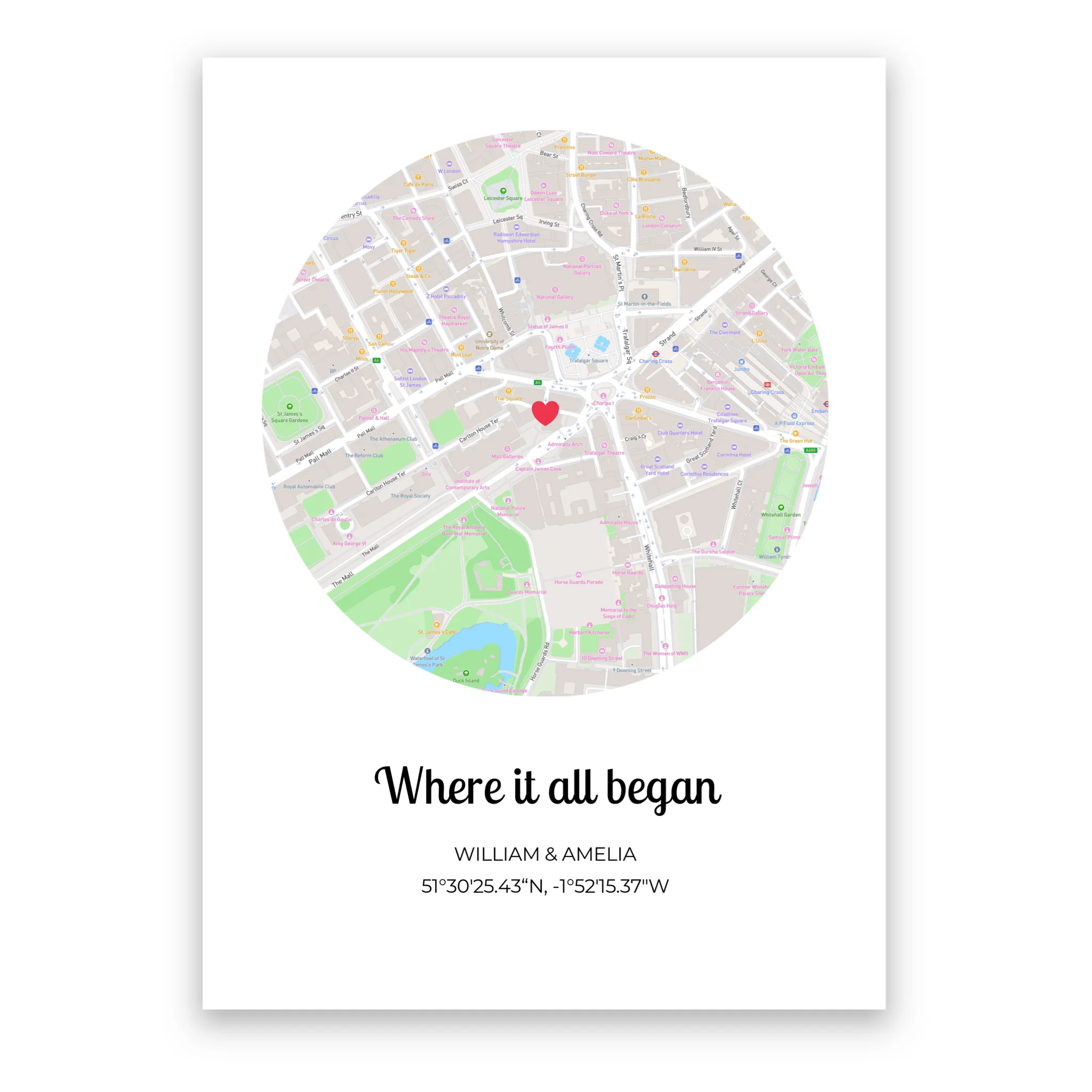 Where It All Began - Customized Poster