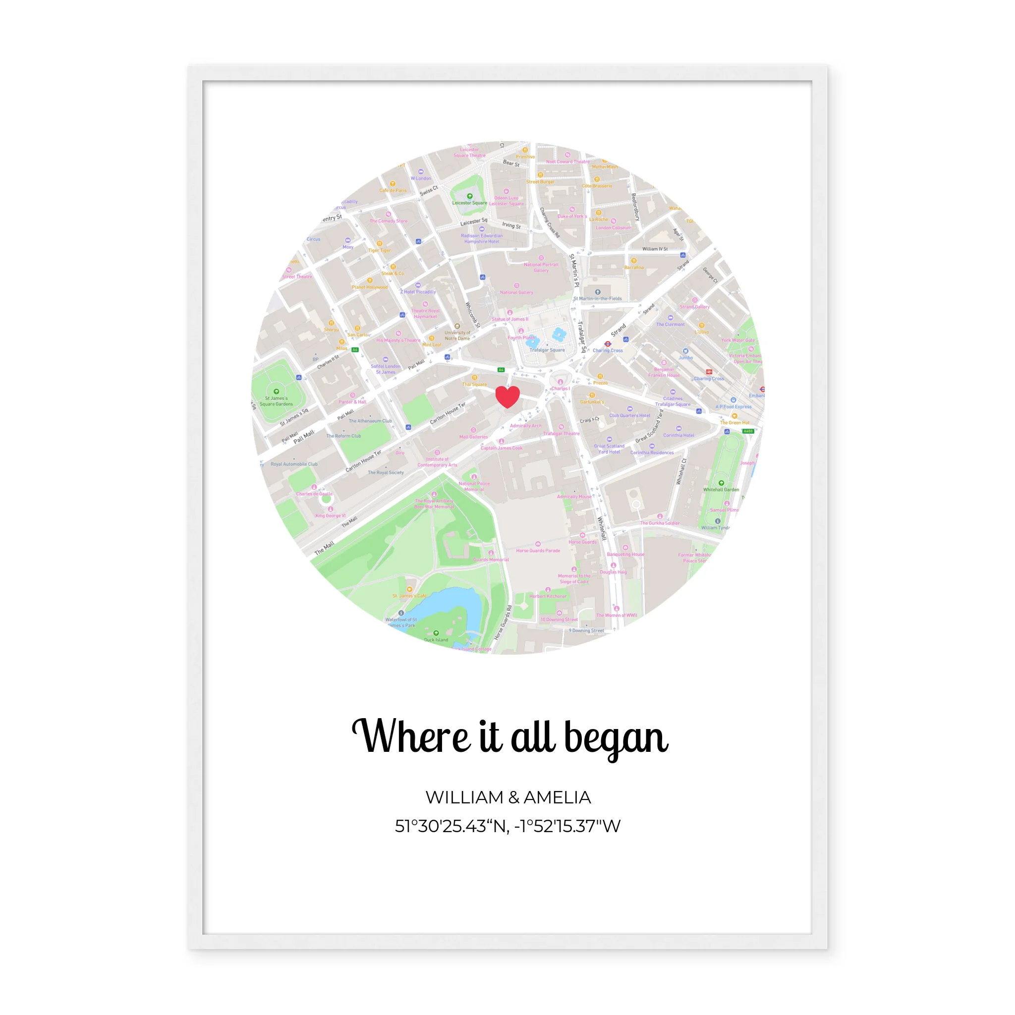 Where It All Began - Customized Poster