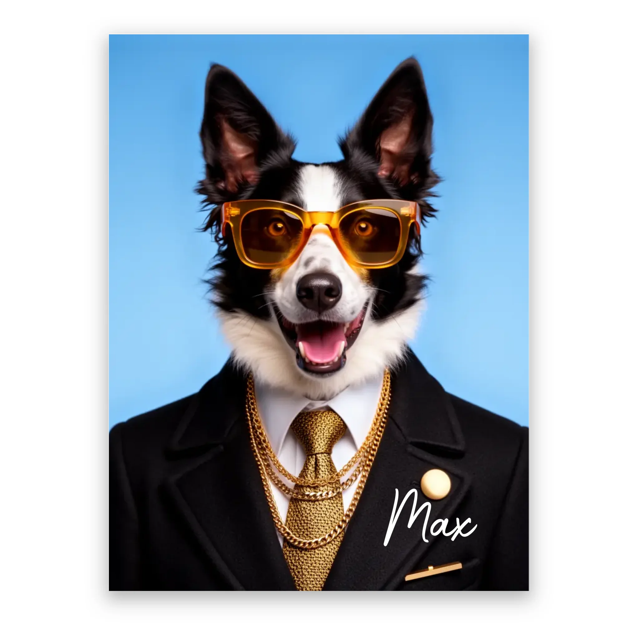 Dog in a Suit