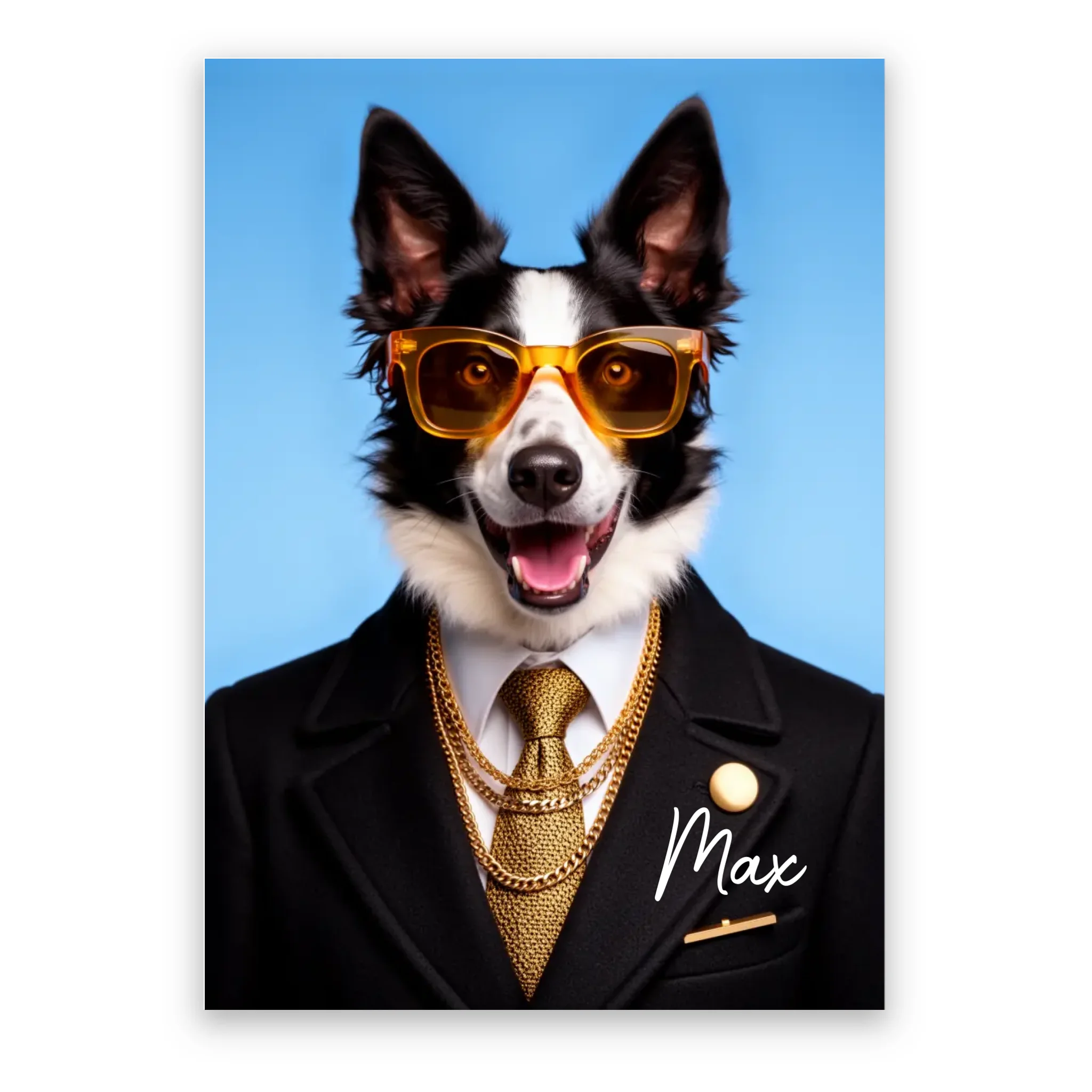 Dog in a Suit