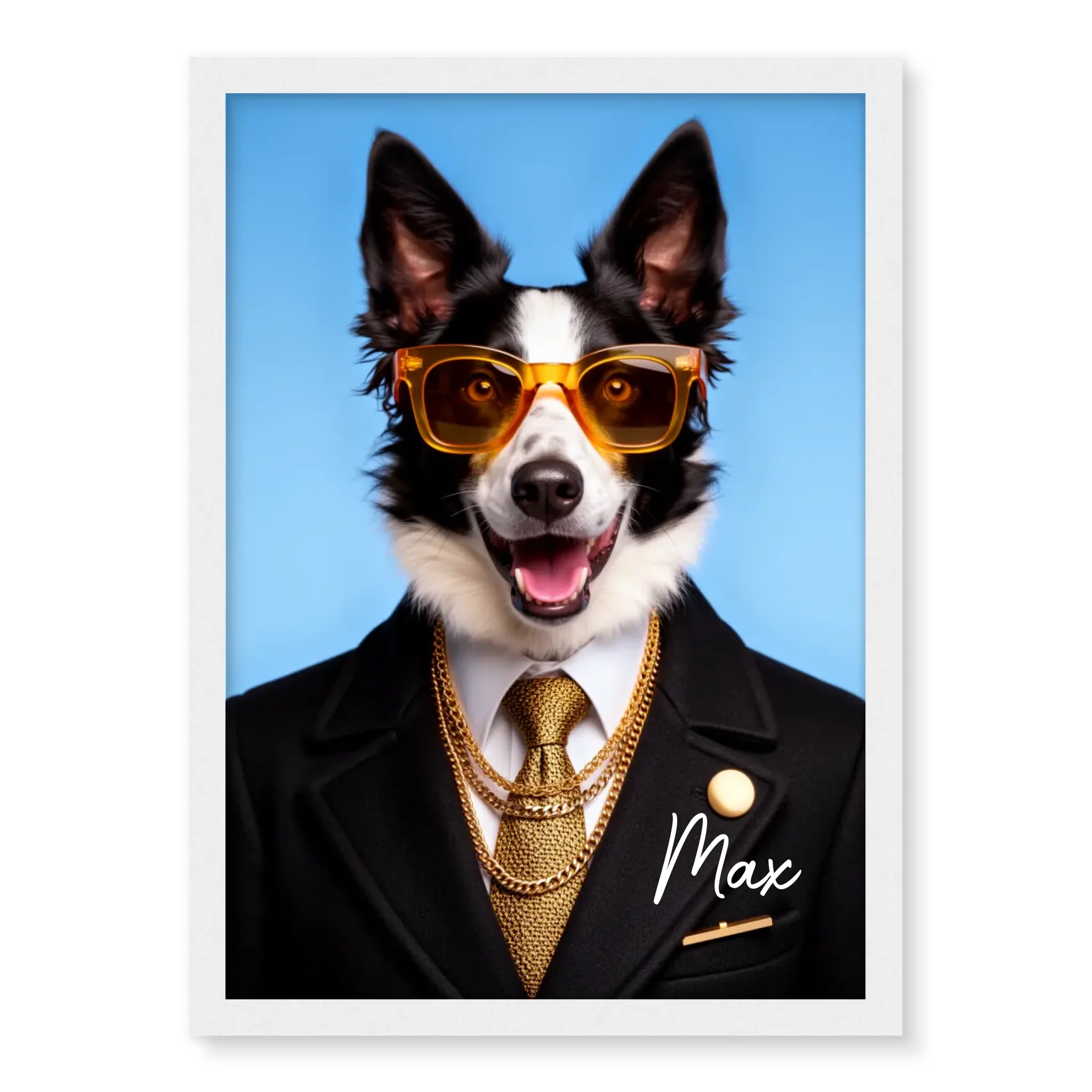 Dog in a Suit