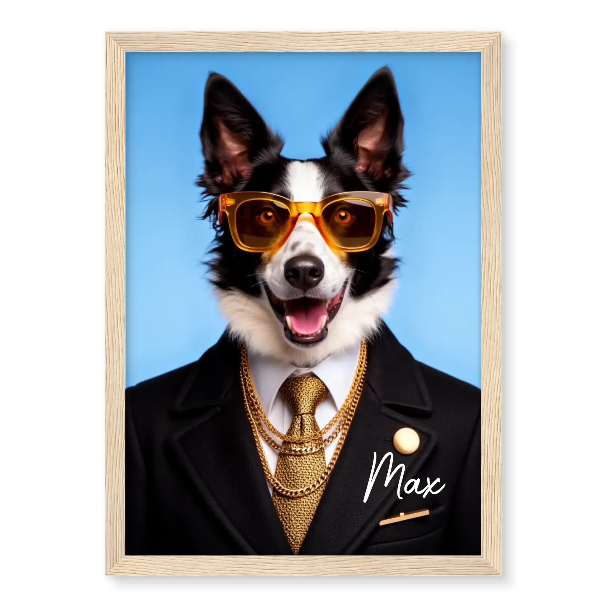 Dog in a Suit
