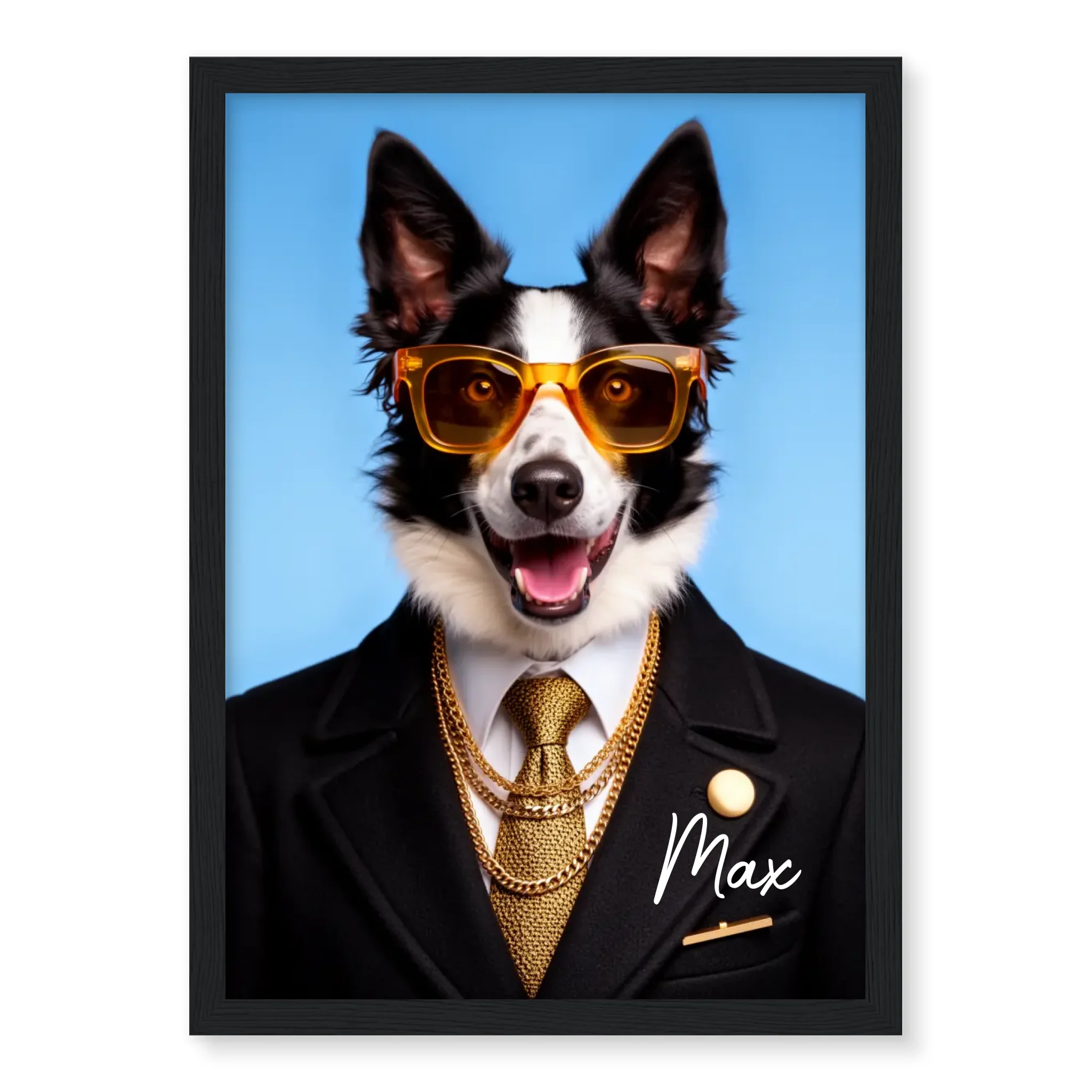 Dog in a Suit