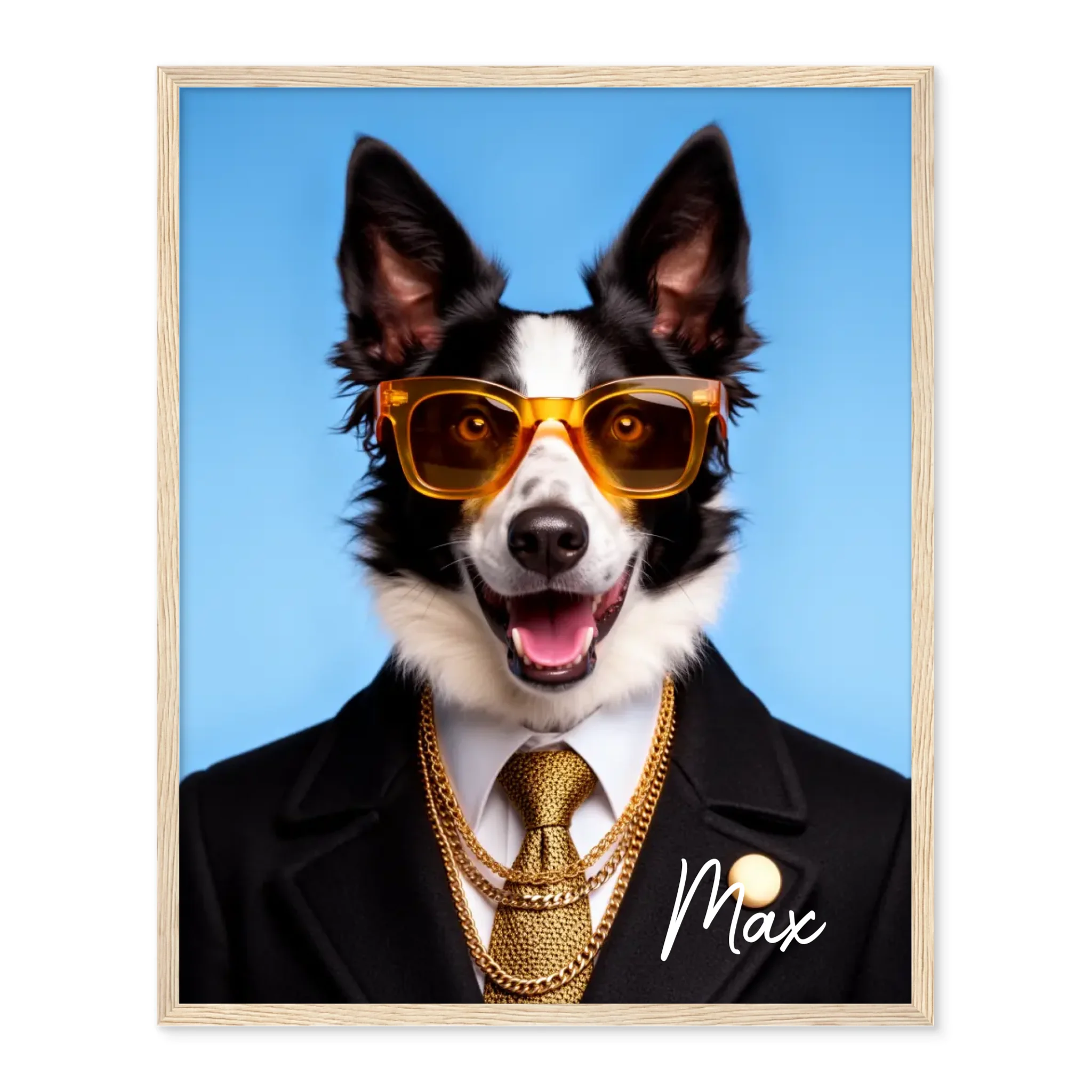 Dog in a Suit