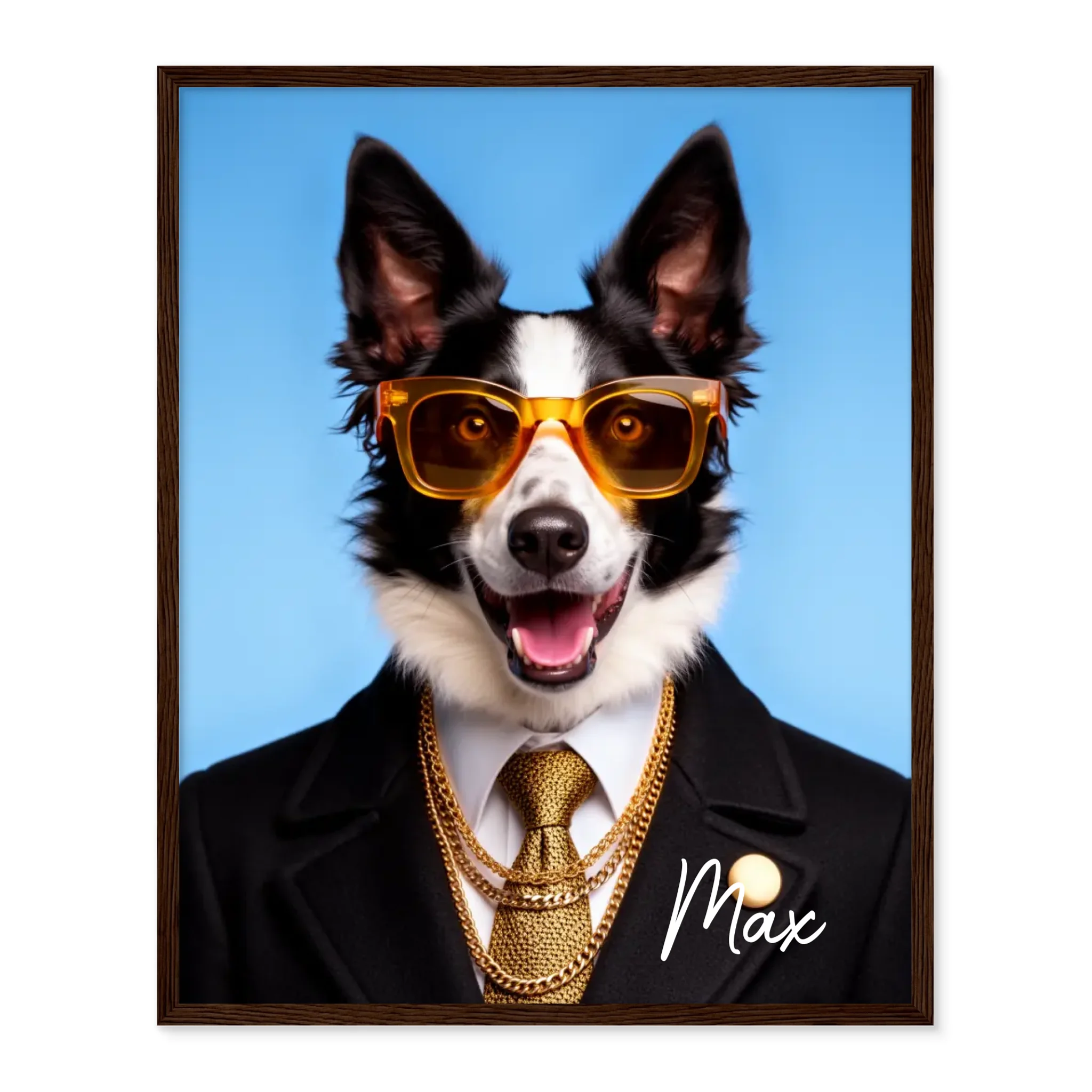 Dog in a Suit