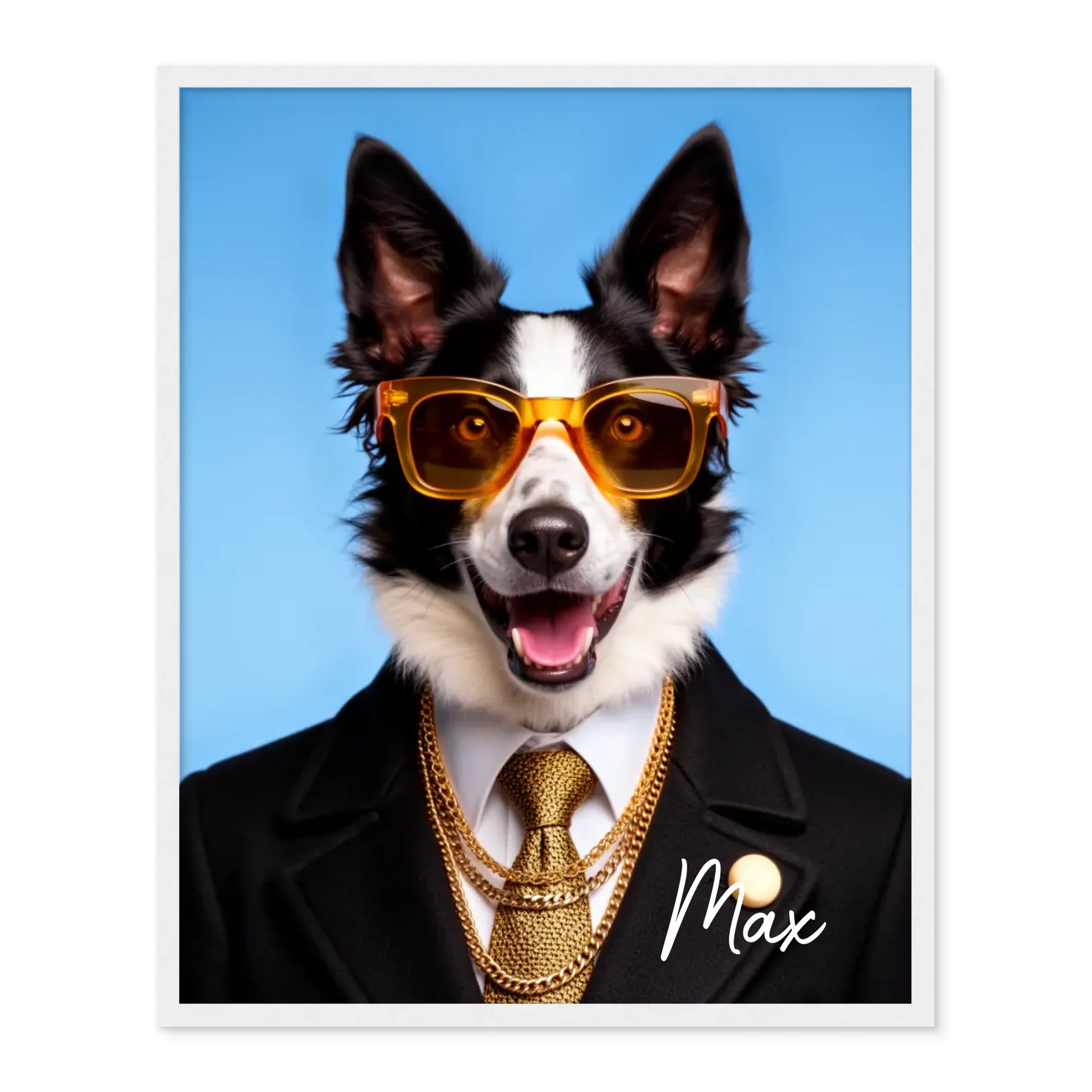 Dog in a Suit
