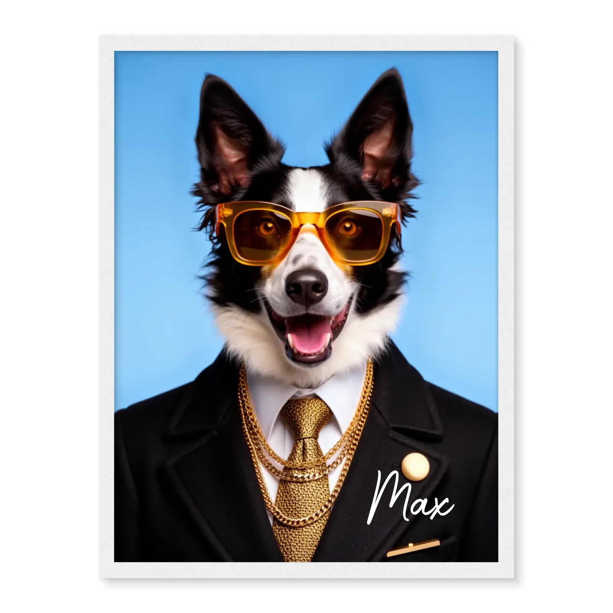 Dog in a Suit