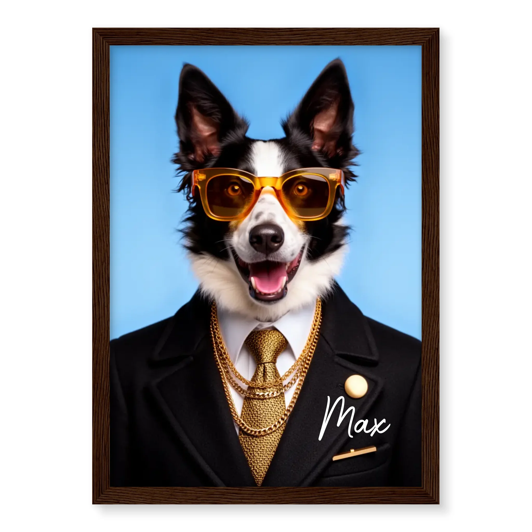 Dog in a Suit
