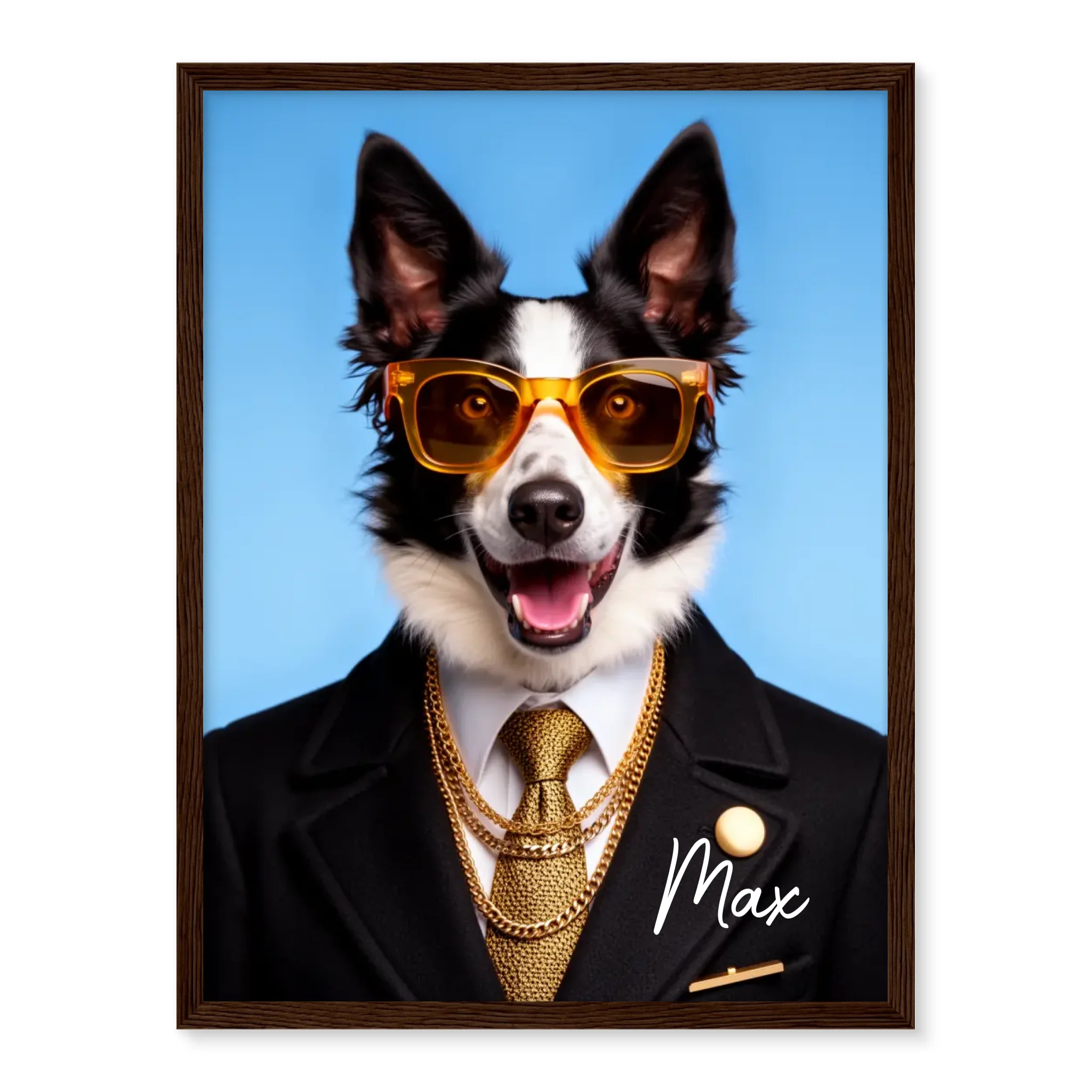 Dog in a Suit