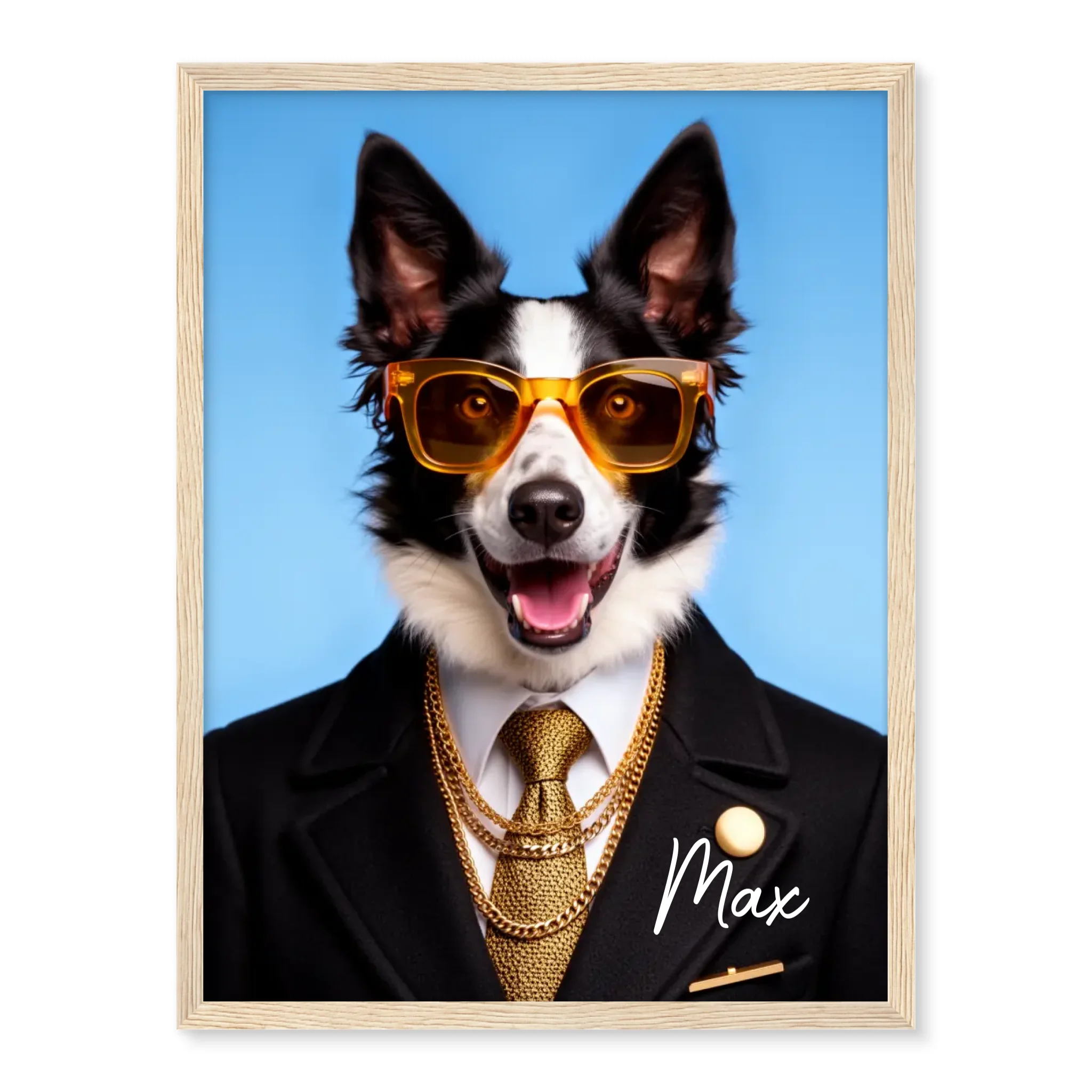 Dog in a Suit