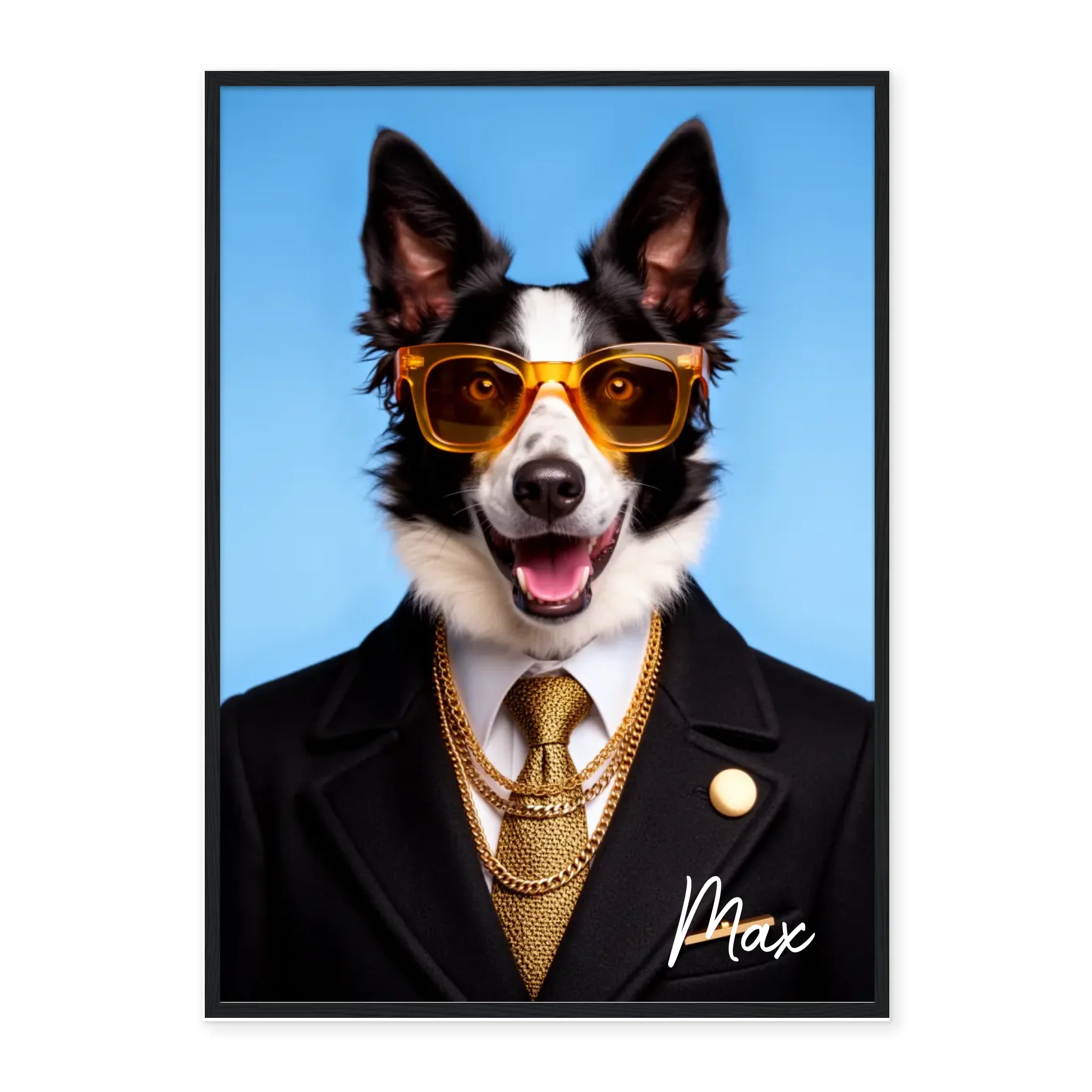 Dog in a Suit