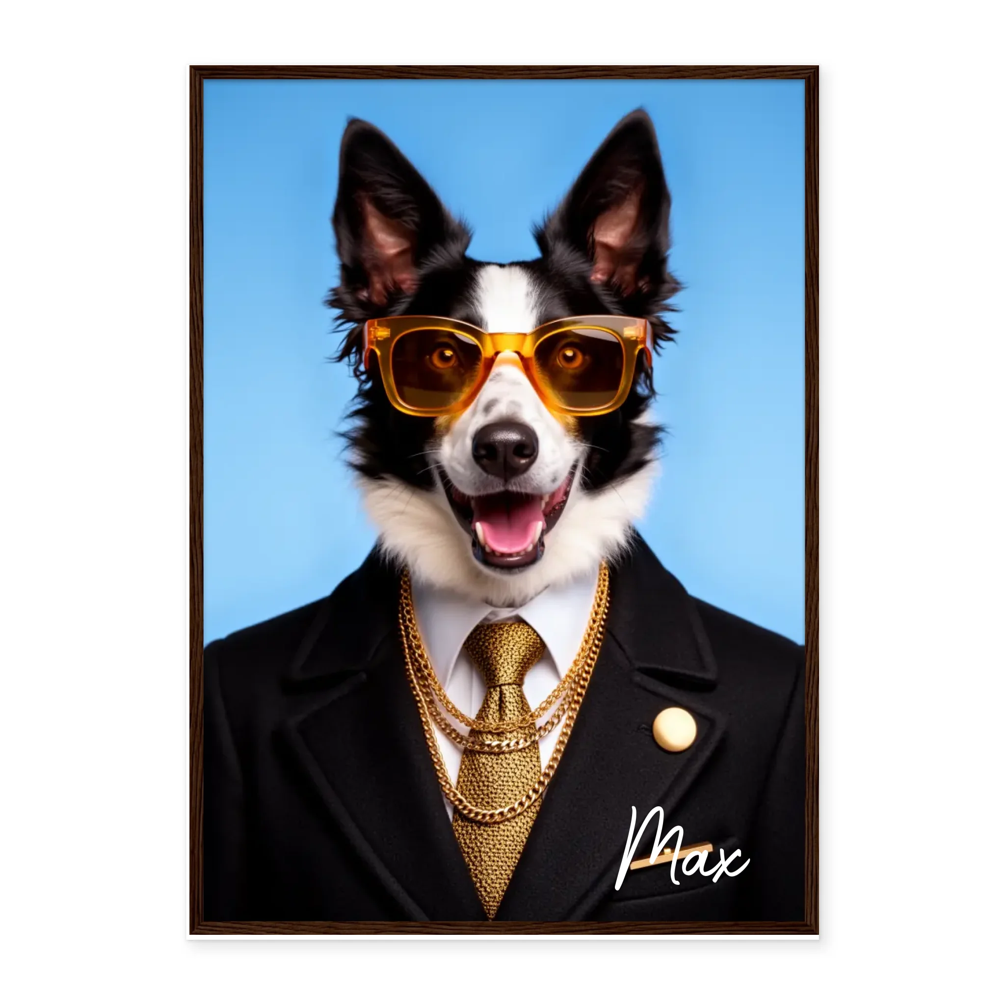 Dog in a Suit