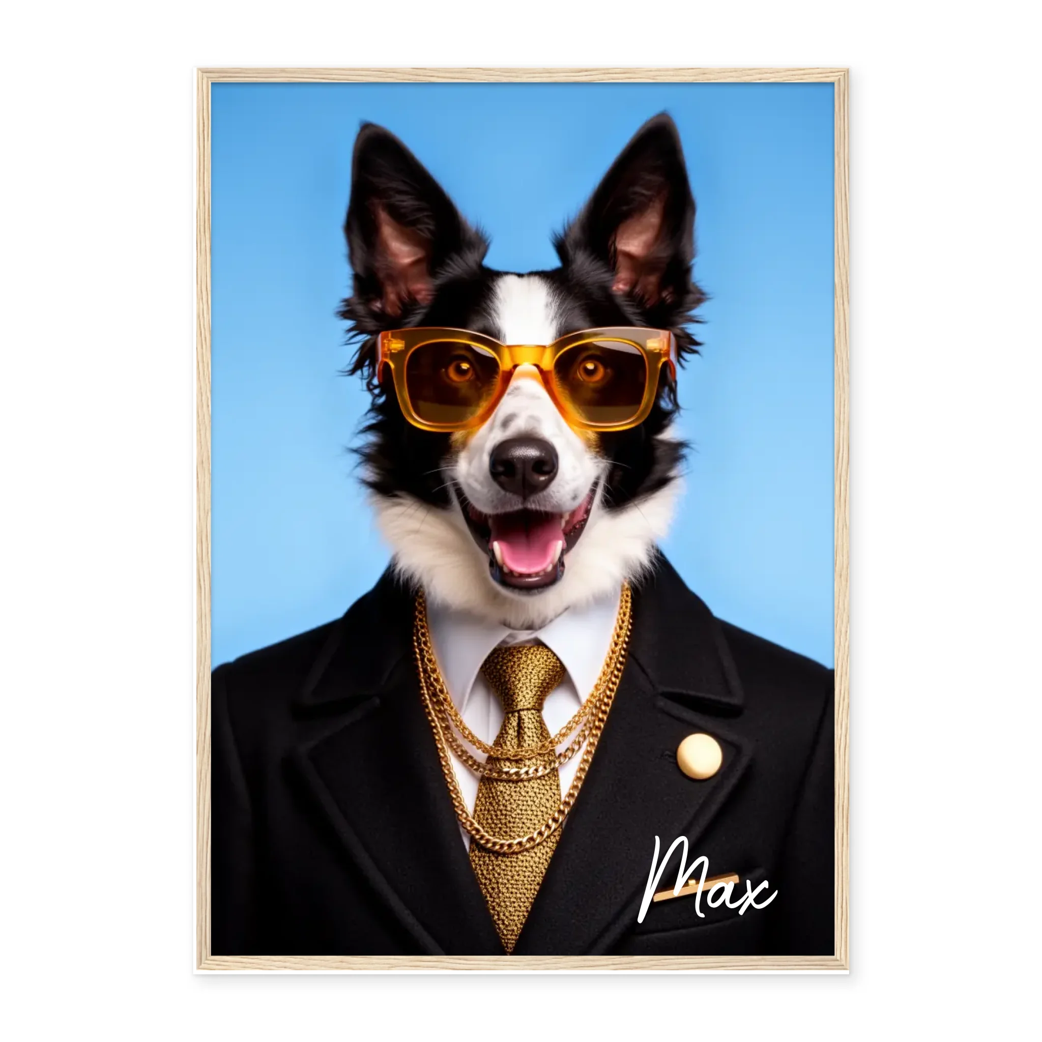 Dog in a Suit