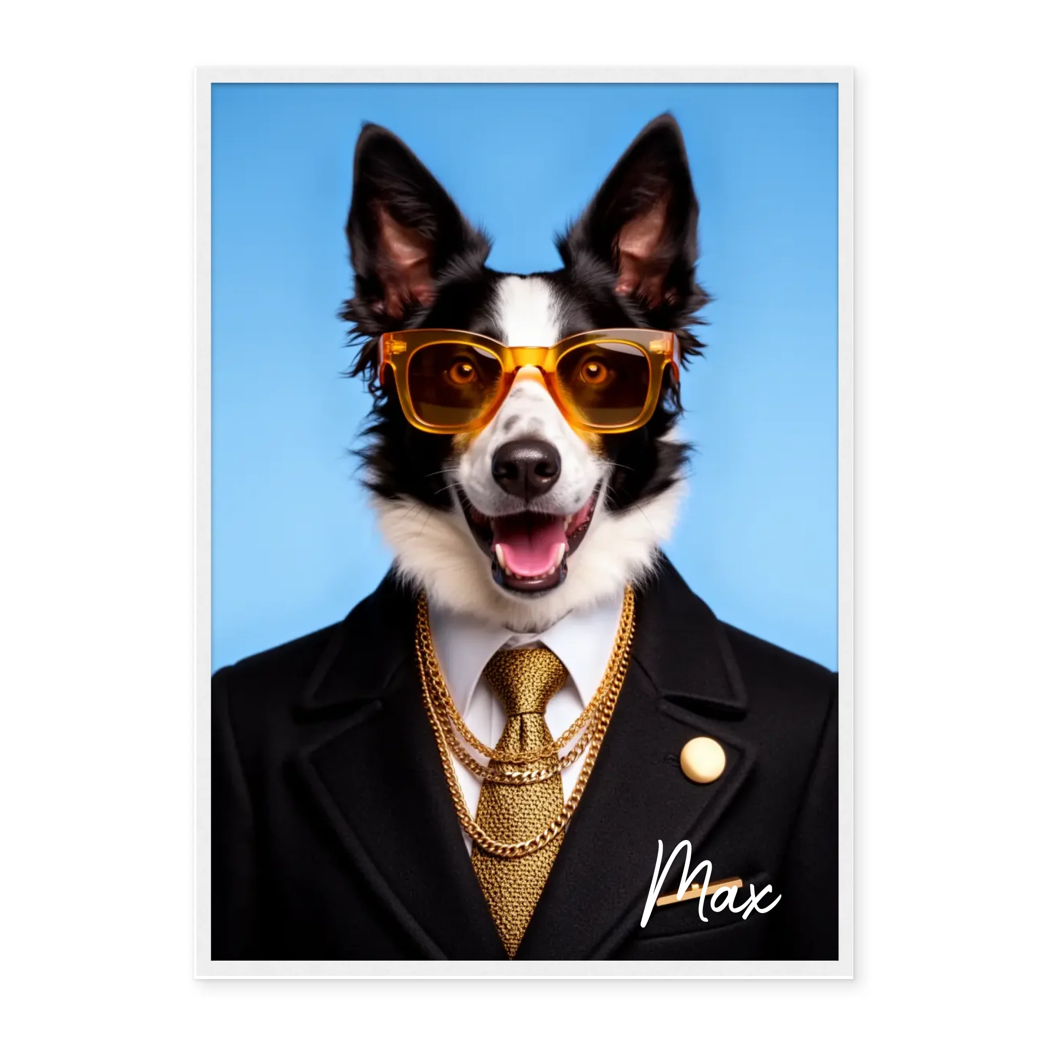 Dog in a Suit
