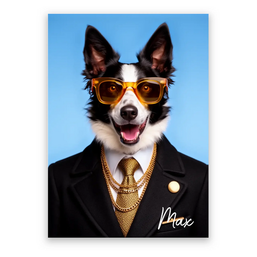 Dog in a Suit